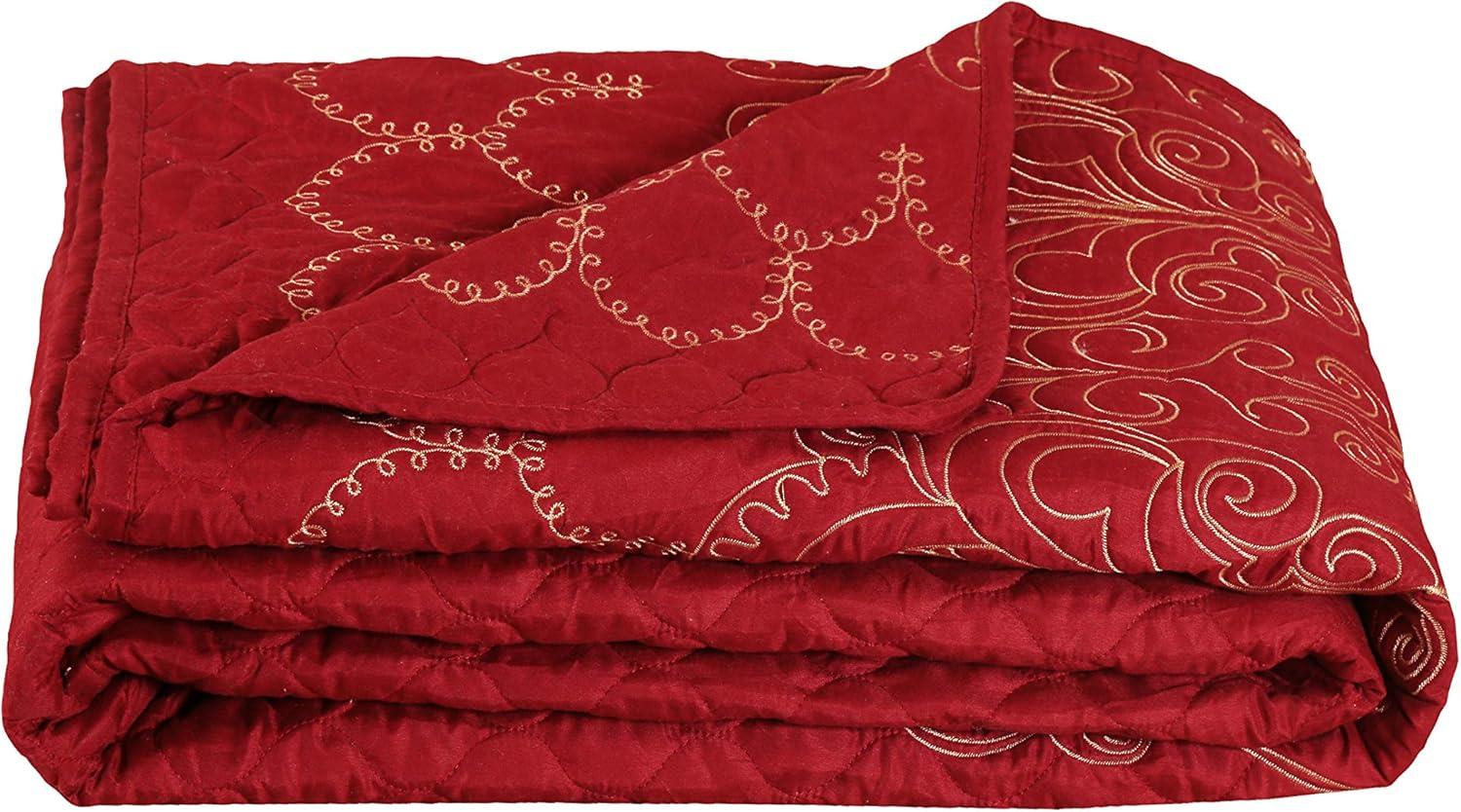 Marina Decoration Marina Elegant Ultra Soft Reversible Quilt Set & Reviews | Wayfair
