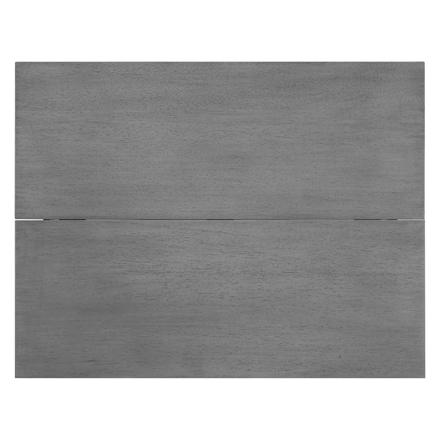 LUMISOL 42"-58" Round Extendable Dining Table, Solid Wood Dining Table with 16" Leaf, Farmhouse Round Kitchen Table with Solid Wood Frame for 4-6, Espresso