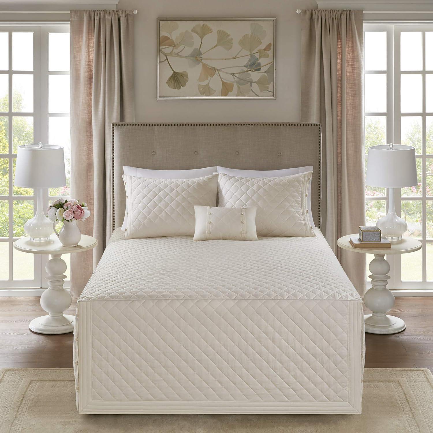 Breanna Cotton Modern & Contemporary 4 Piece Quilt Set