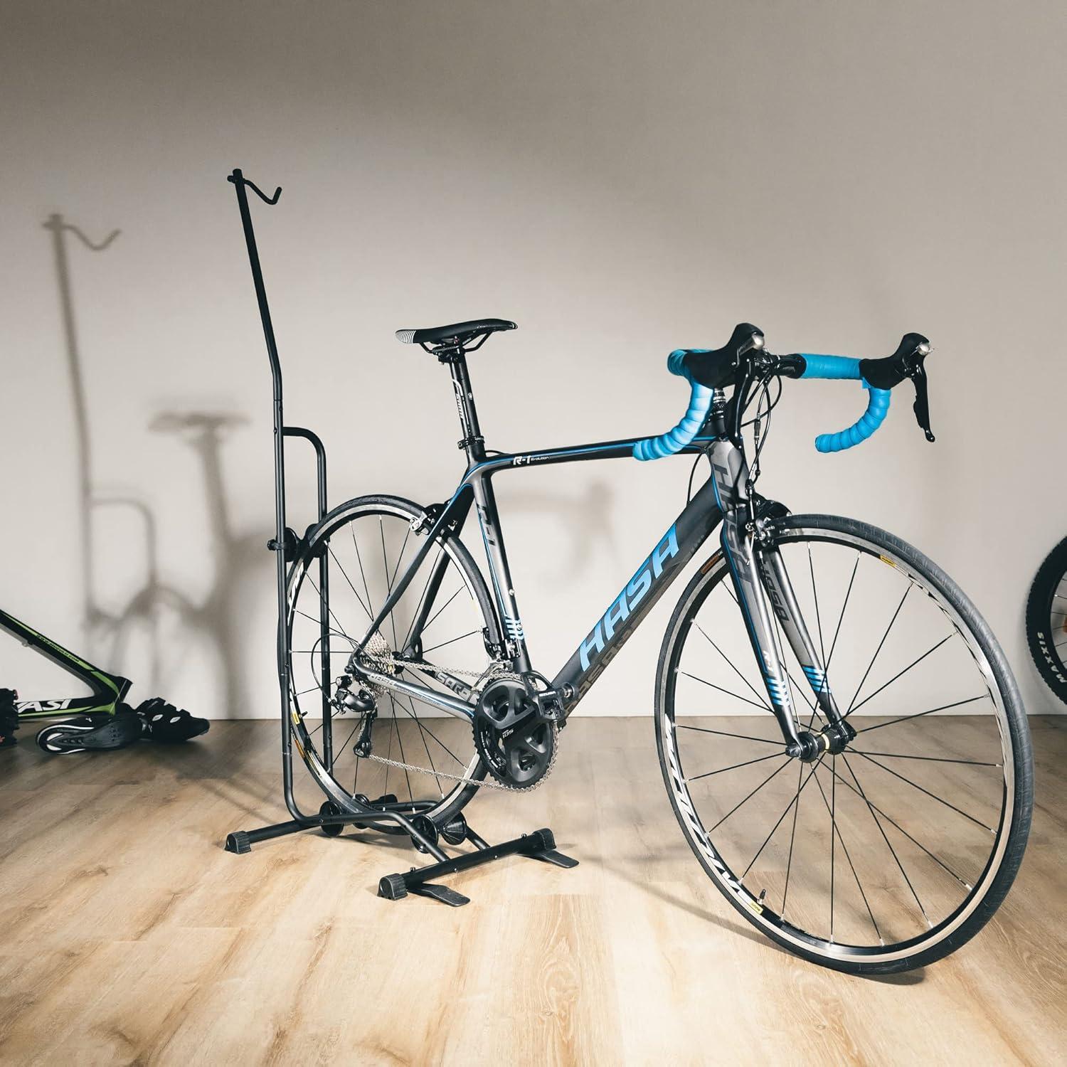 CD Upright Vertical & Horizontal MTB Road Bike Bicycle Floor Parking Stand Rack