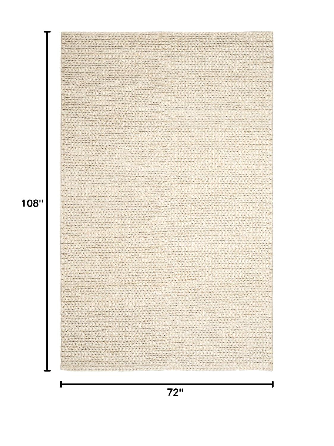 Pennsburg Natural Fiber Hand Woven Jute Chevron Rug