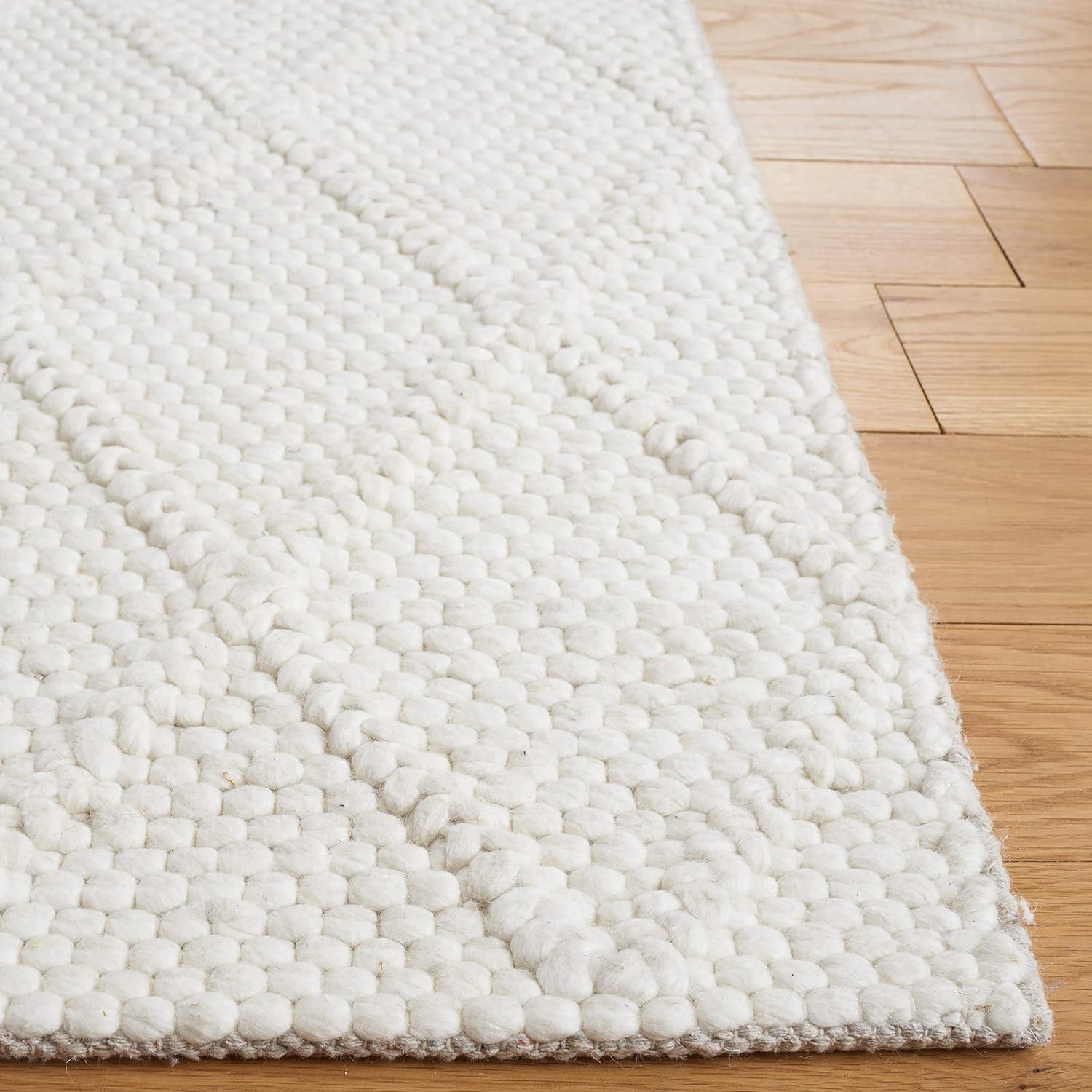 Natura NAT310 Hand Woven Runner Rug - Ivory/Ivory - 2'3"x18' - Safavieh.