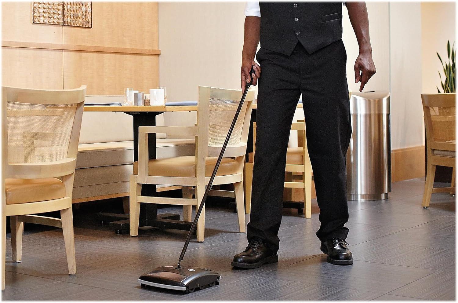 Rubbermaid Dual-Action Floor/Carpet  Sweeper, Gray & Reviews | Wayfair