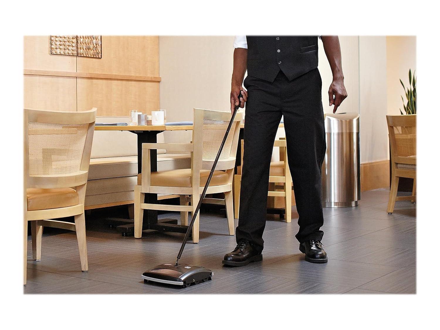 Rubbermaid Dual-Action Floor/Carpet  Sweeper, Gray & Reviews | Wayfair