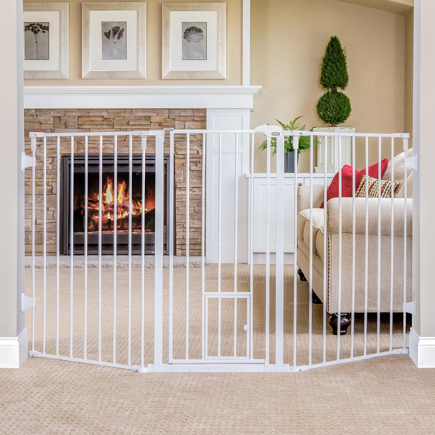Carlson Pet Products Flexi Pet Gate & Reviews | Wayfair