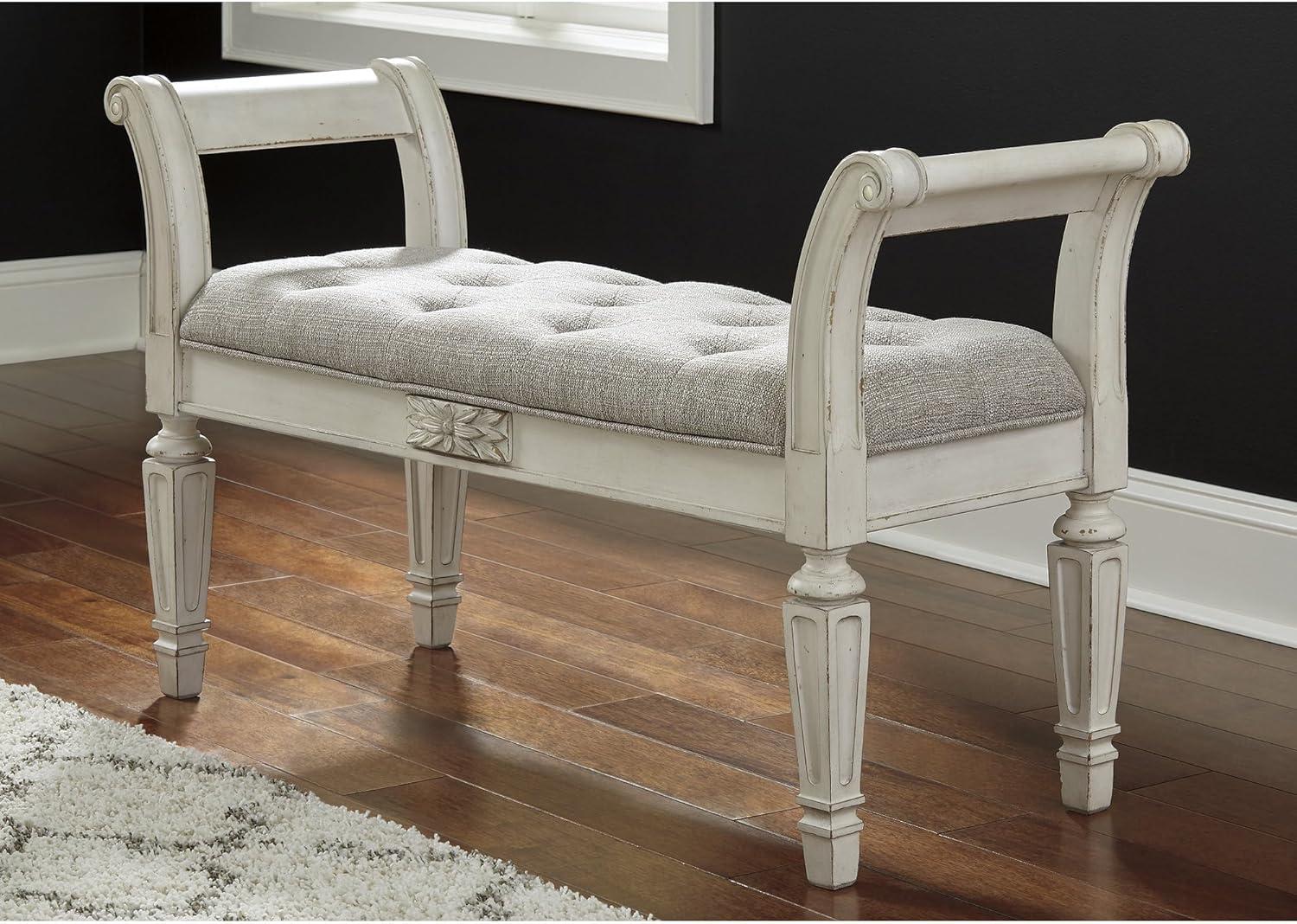 Kelly Clarkson Home Hayley Polyester Upholstered Bench
