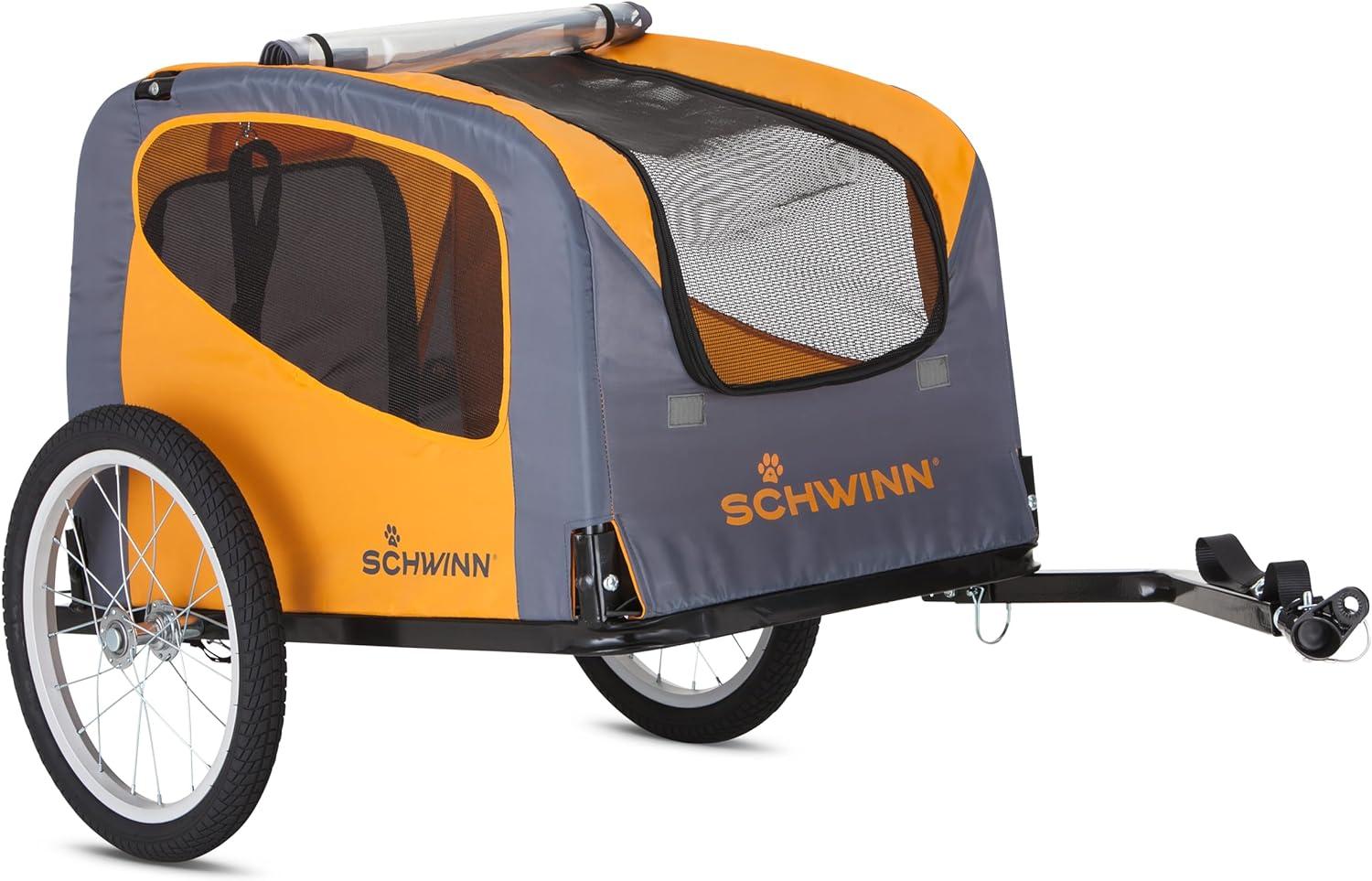 Schwinn Pet Trailer, Orange