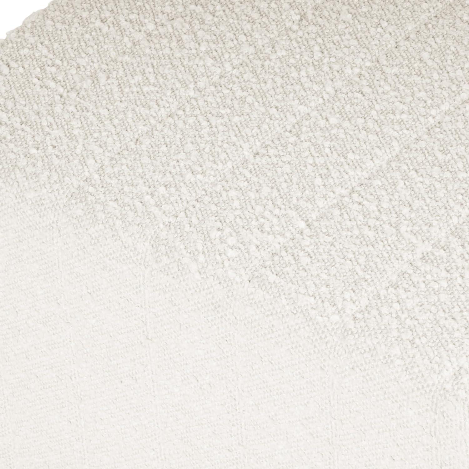 Hokku Designs Modern Channel Tufted Ottoman for Living Room & Bedroom