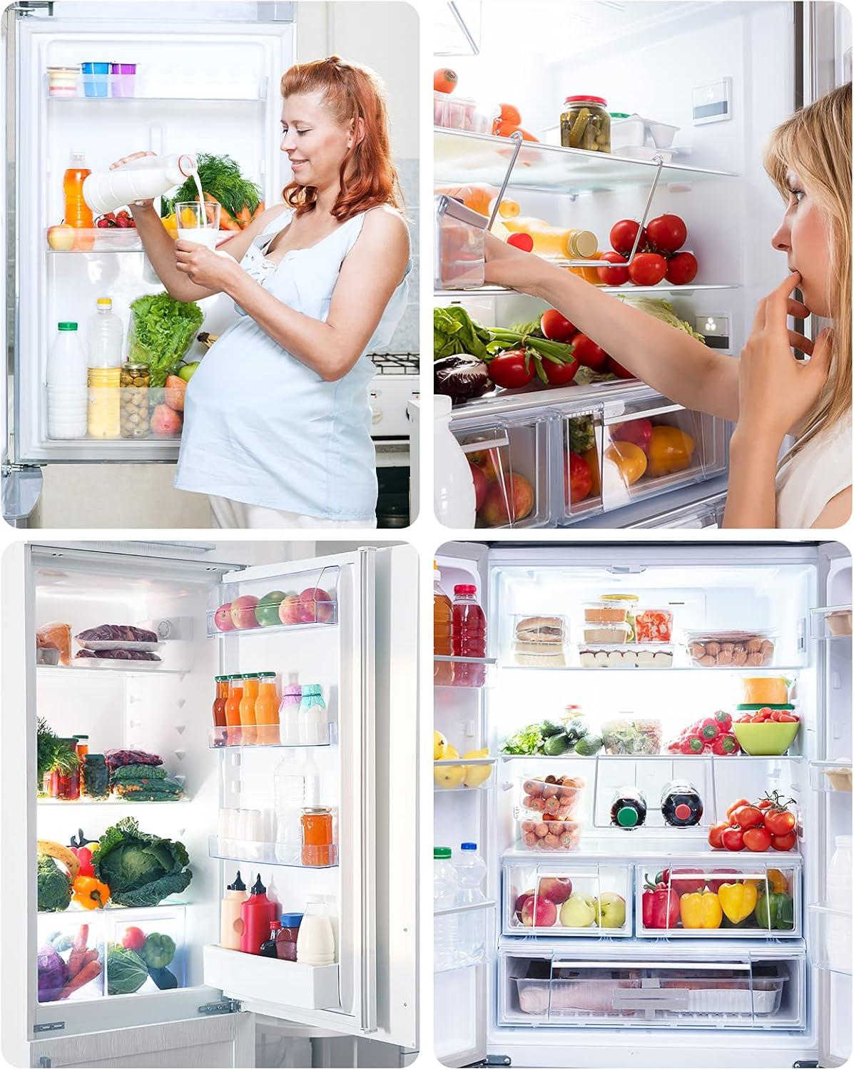 Waterproof LED Refrigerator Light Bulbs 40 watt Equivalent, 120V, Daylight 5000K, E26 Medium Base, Fridge Light Bulb, Freezer Bulb, A15 LED Appliance Bulb, Not Dimmable