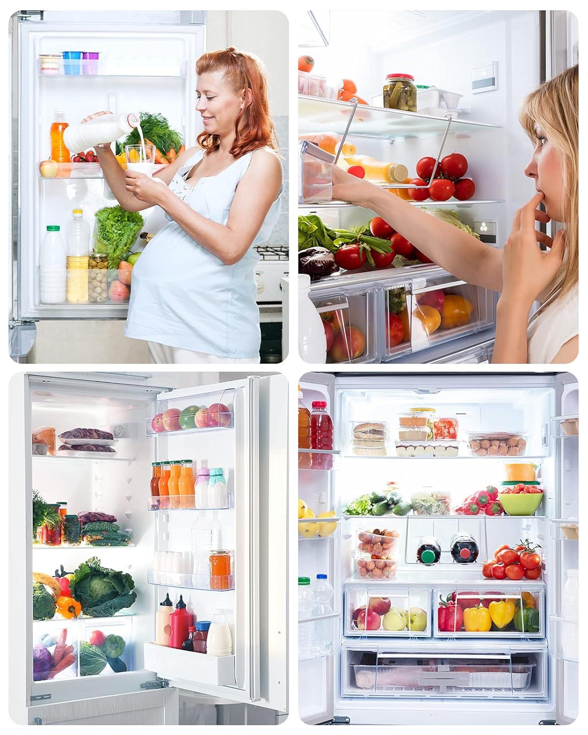 Waterproof LED Refrigerator Light Bulbs 40 watt Equivalent, 120V, Daylight 5000K, E26 Medium Base, Fridge Light Bulb, Freezer Bulb, A15 LED Appliance Bulb, Not Dimmable