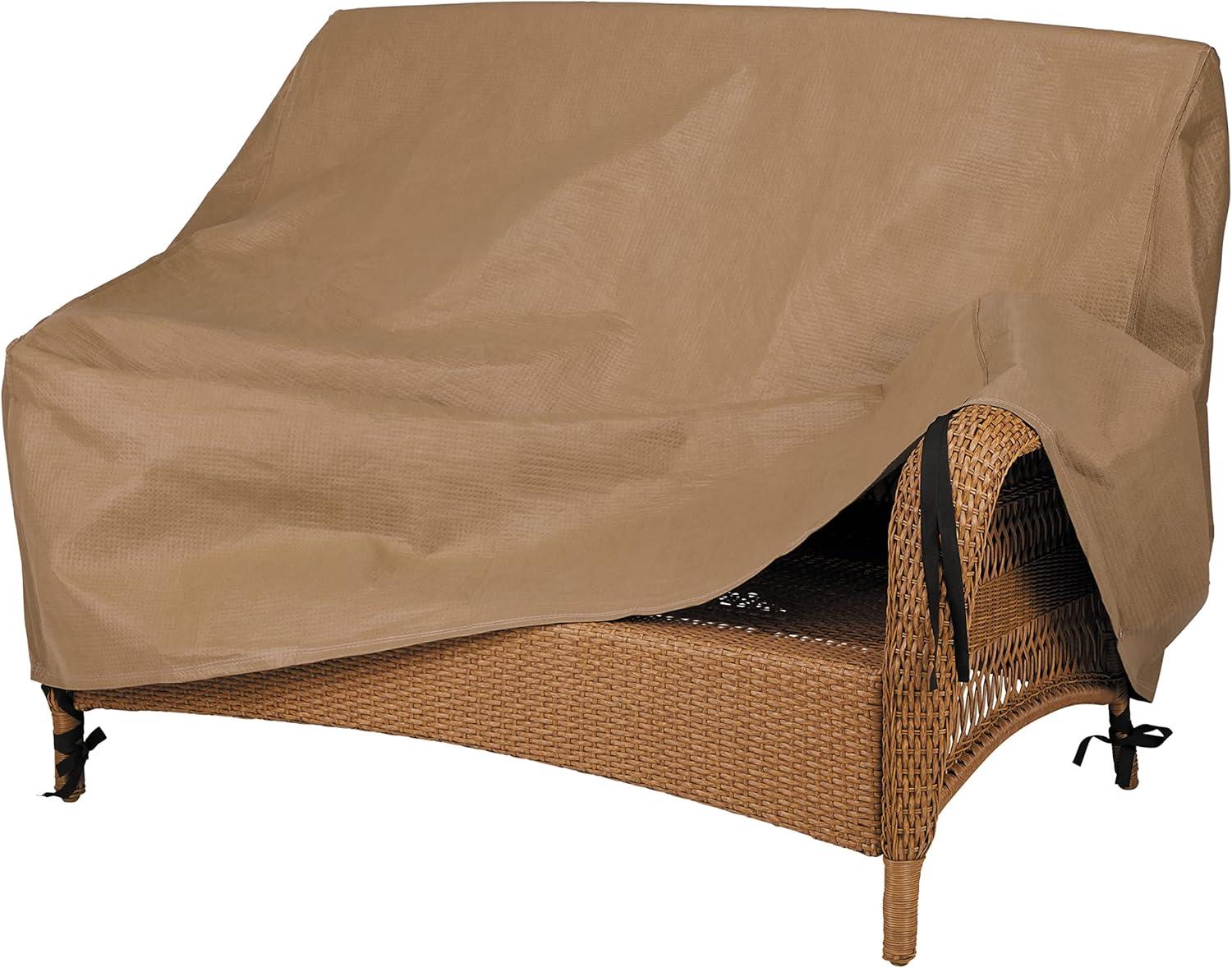 Duck Covers Essential 54 in. W Patio Loveseat Cover