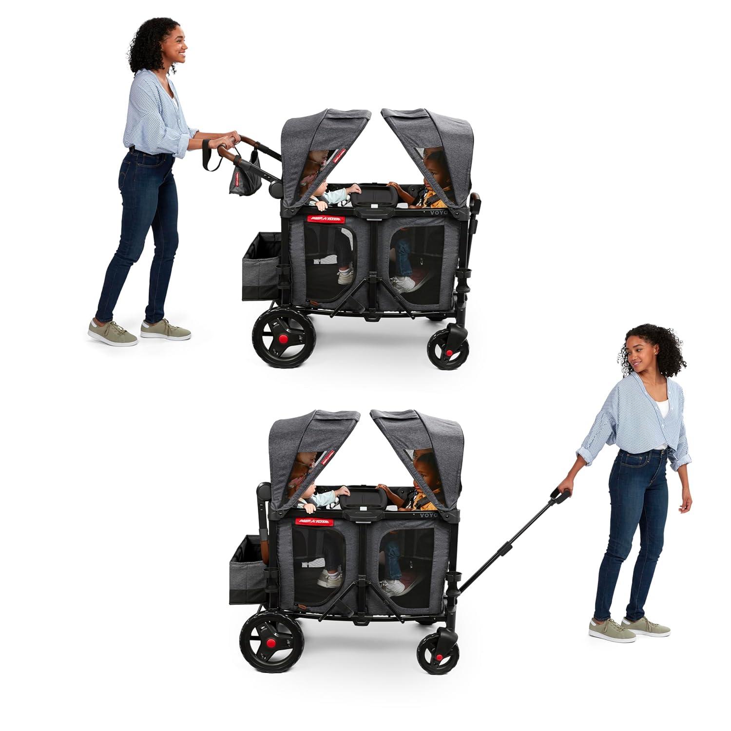 Radio Flyer Voya Quad XT Baby Stroller Wagon