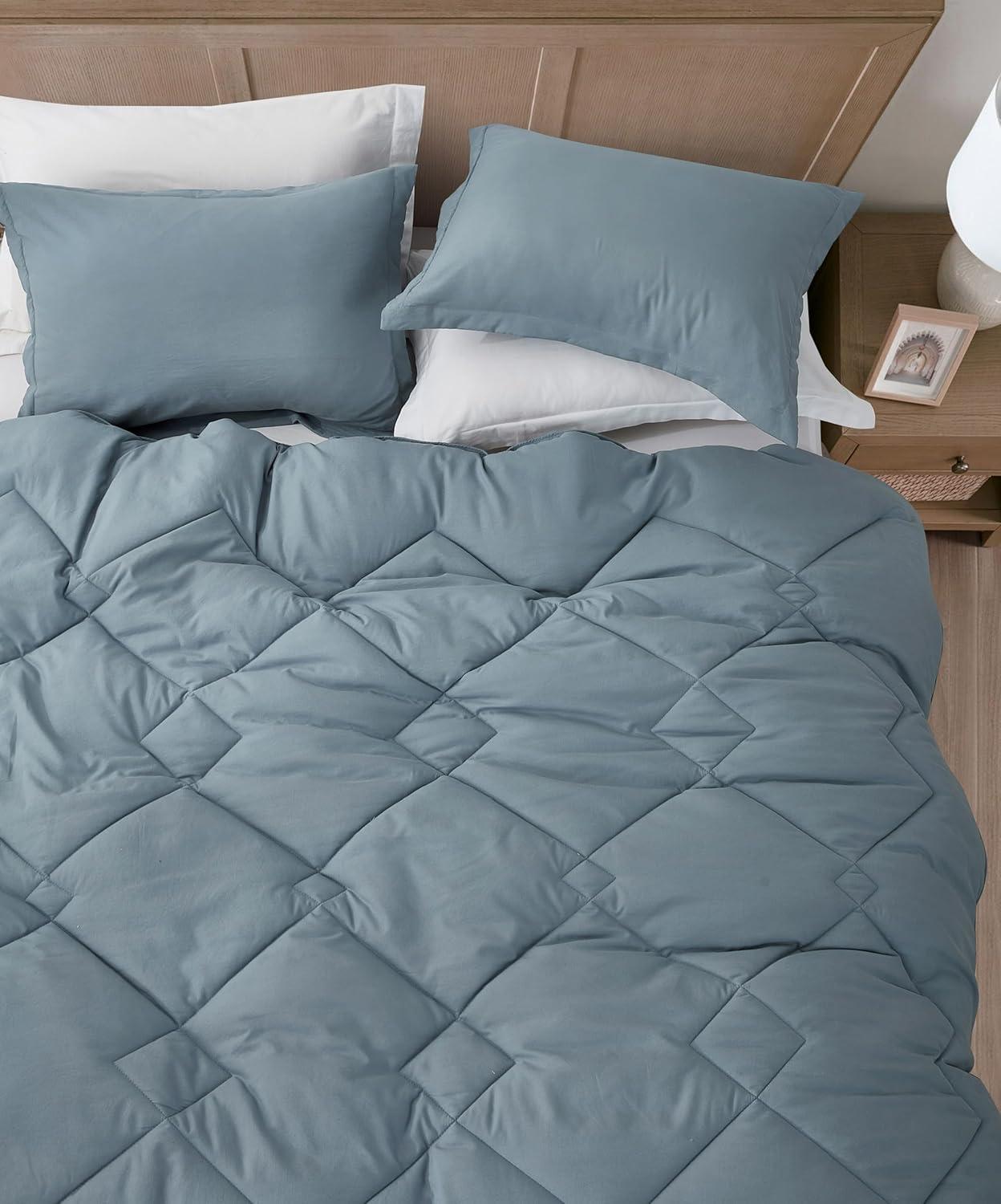 Logan Solid Comforter Set