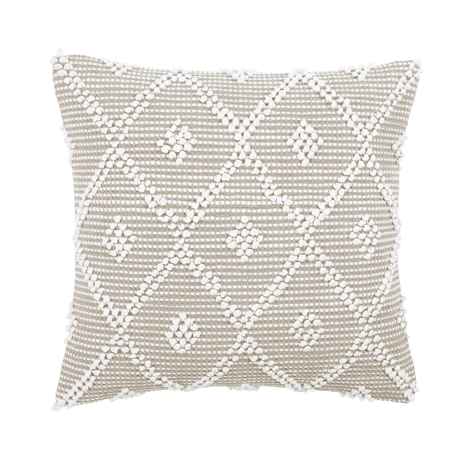Lush Decor Geometric Square Pillow Cover