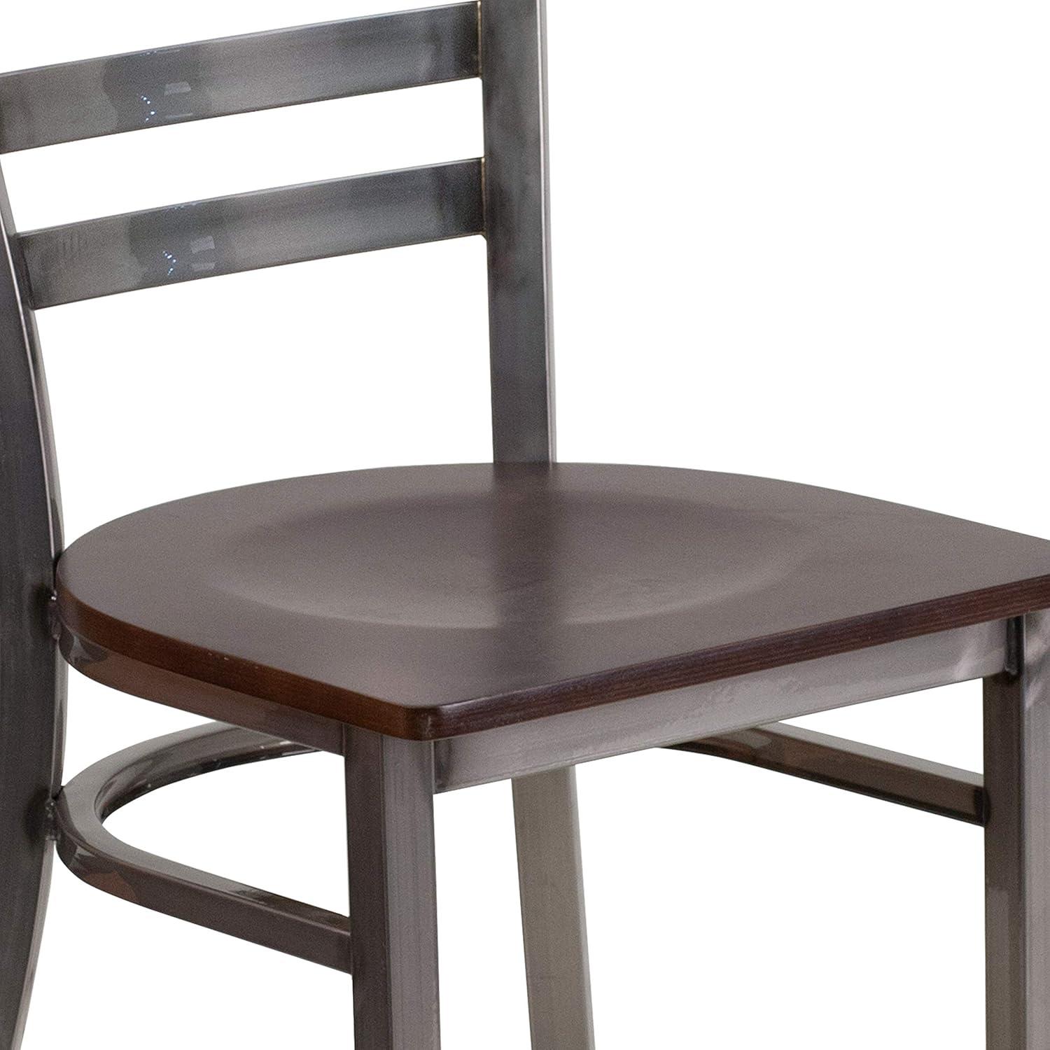 Kendall Ladder Back Metal Restaurant Chair