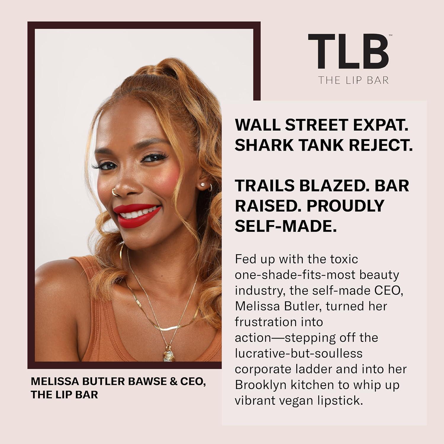 The Lip Bar Vegan Matte Liquid Lipstick - Rebel - 0.24 fl oz