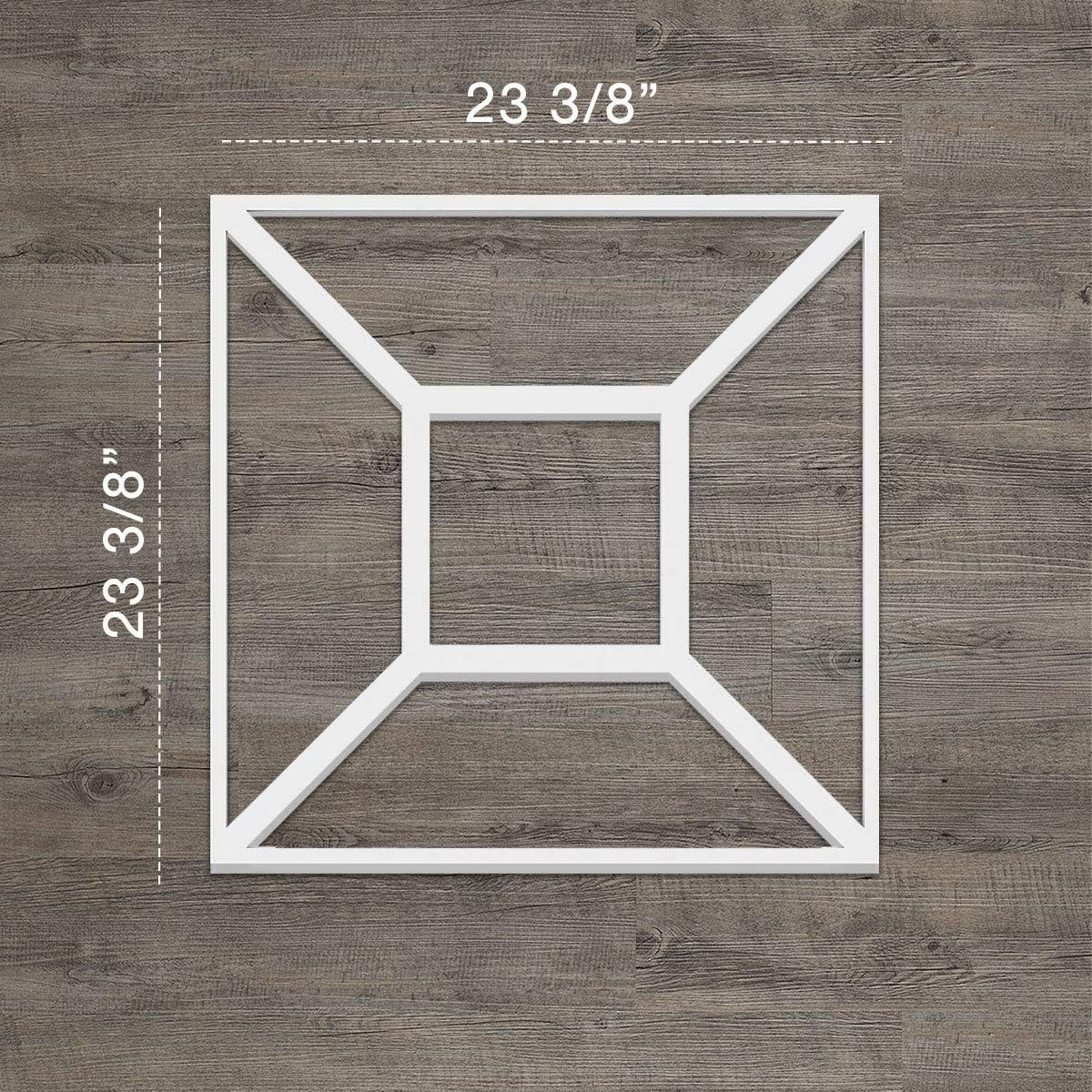 Marion Architectural Grade PVC Decorative Fretwork Wall Panels