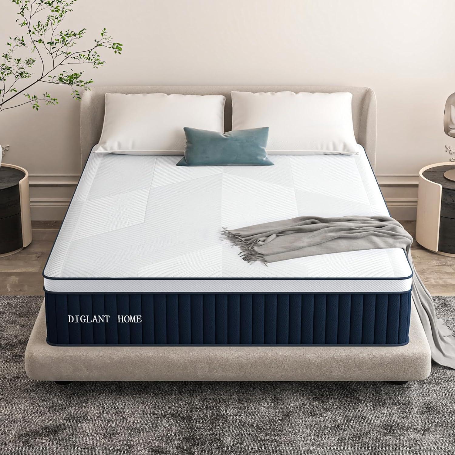 Twin XL Eurotop Innerspring Mattress with Memory Foam