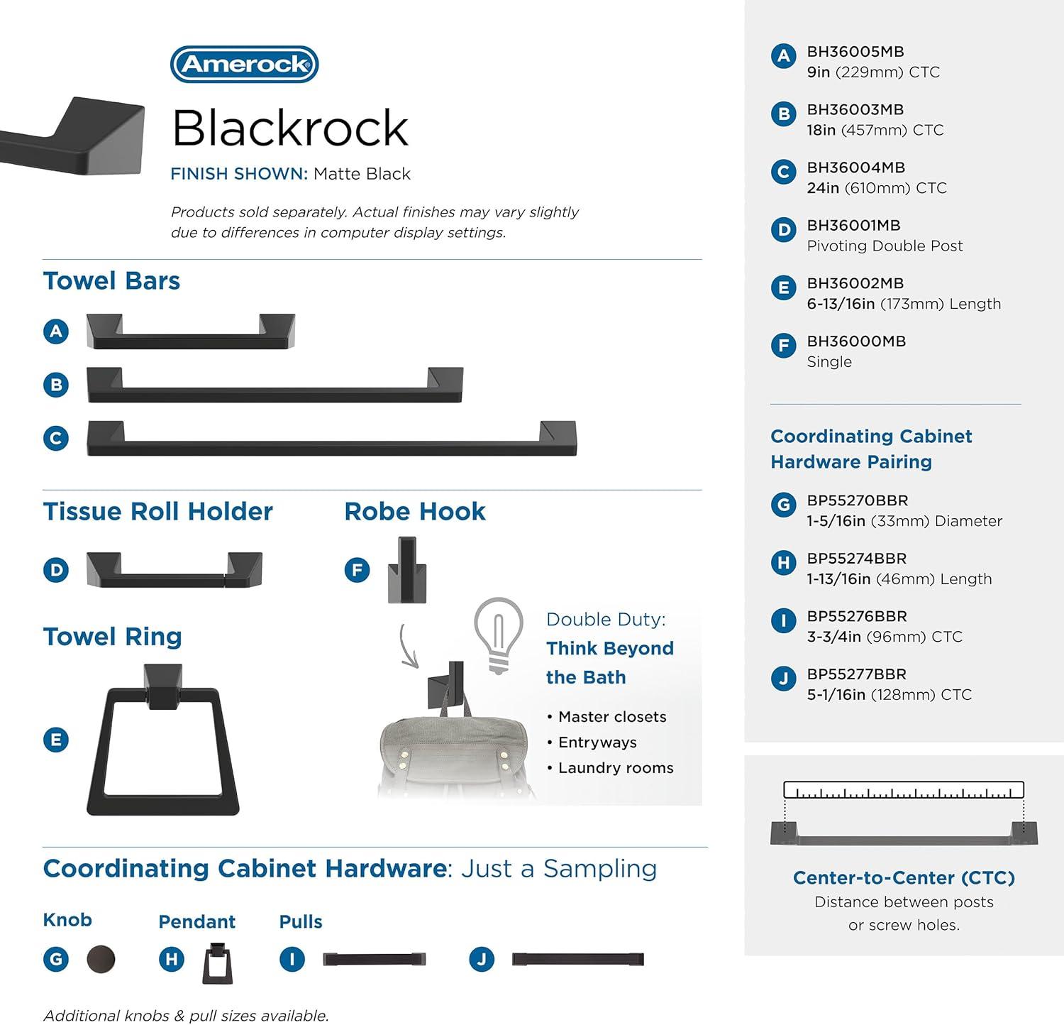 Blackrock Towel Bar