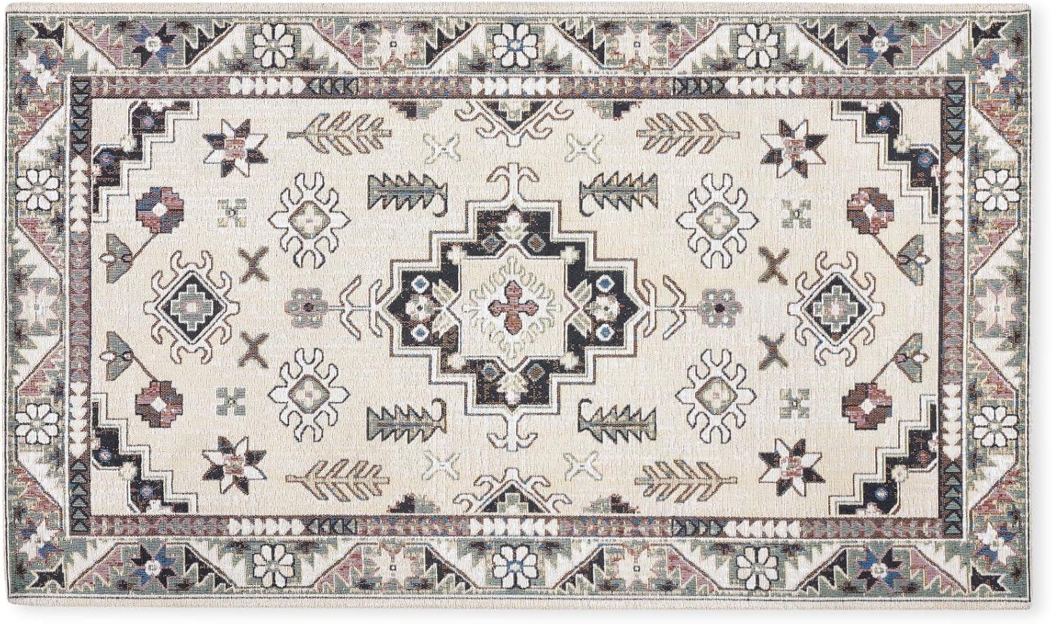 Town & Country Living TOWN & COUNTRY LUXE Livie Everwash Non-Slip Backing Kitchen Mat