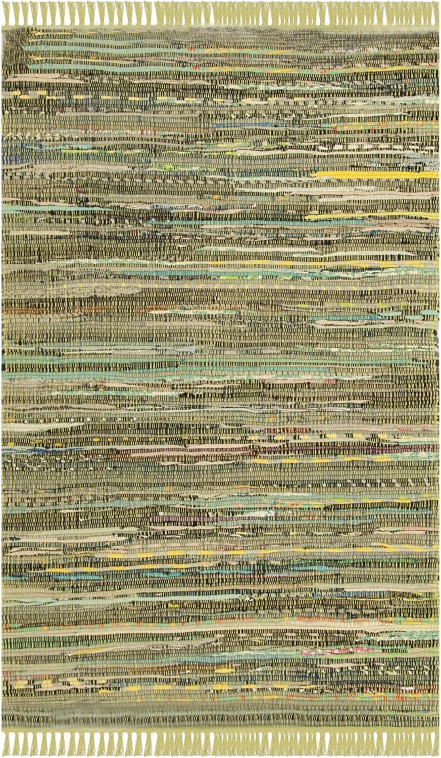 Rag Area Rug RAR127 Hand Woven Area Rug  - Safavieh