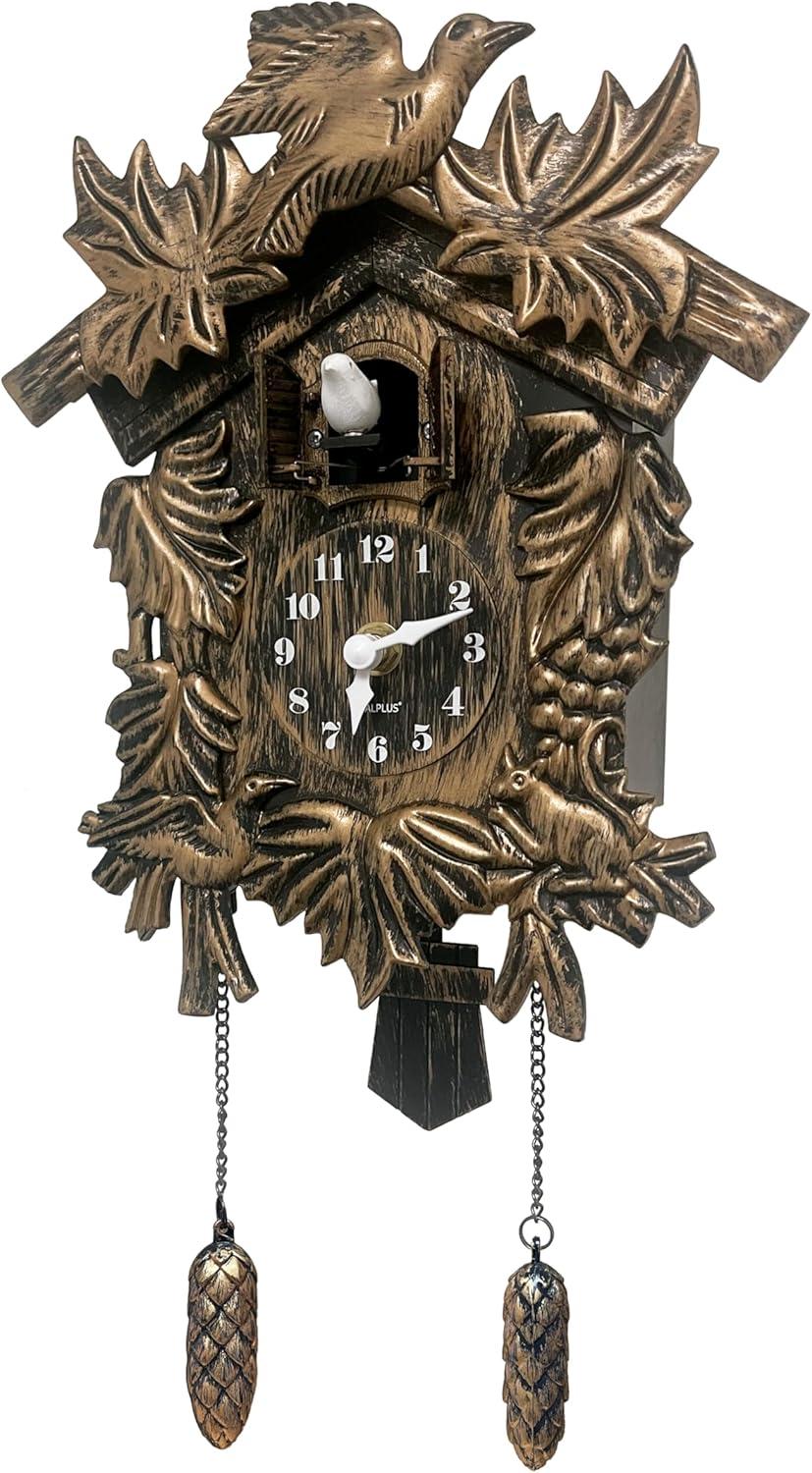 Walplus 14.2" x 4" Quartz Cuckoo Clocks