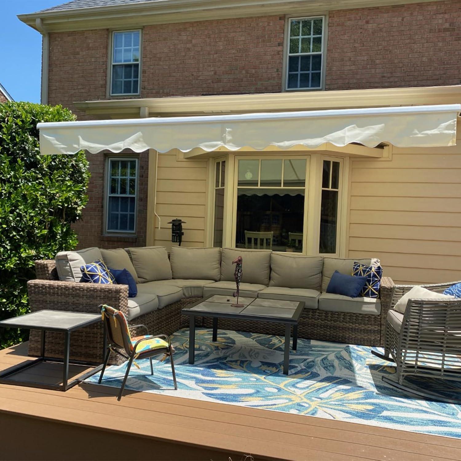 ALEKO Retractable Awning Fabric Replacement