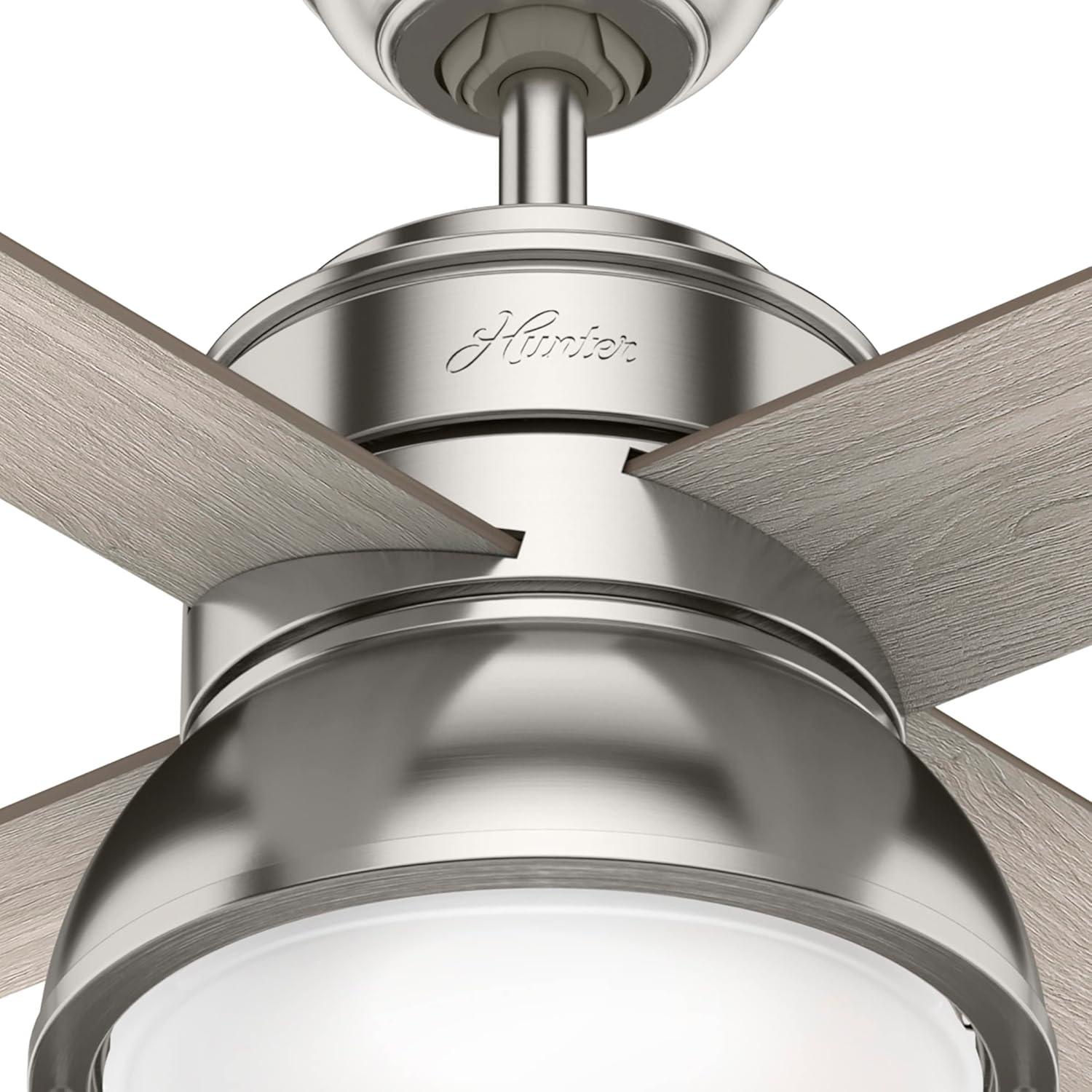 36" Loki 4 - Blade Standard Ceiling Fan with Light Kit Included