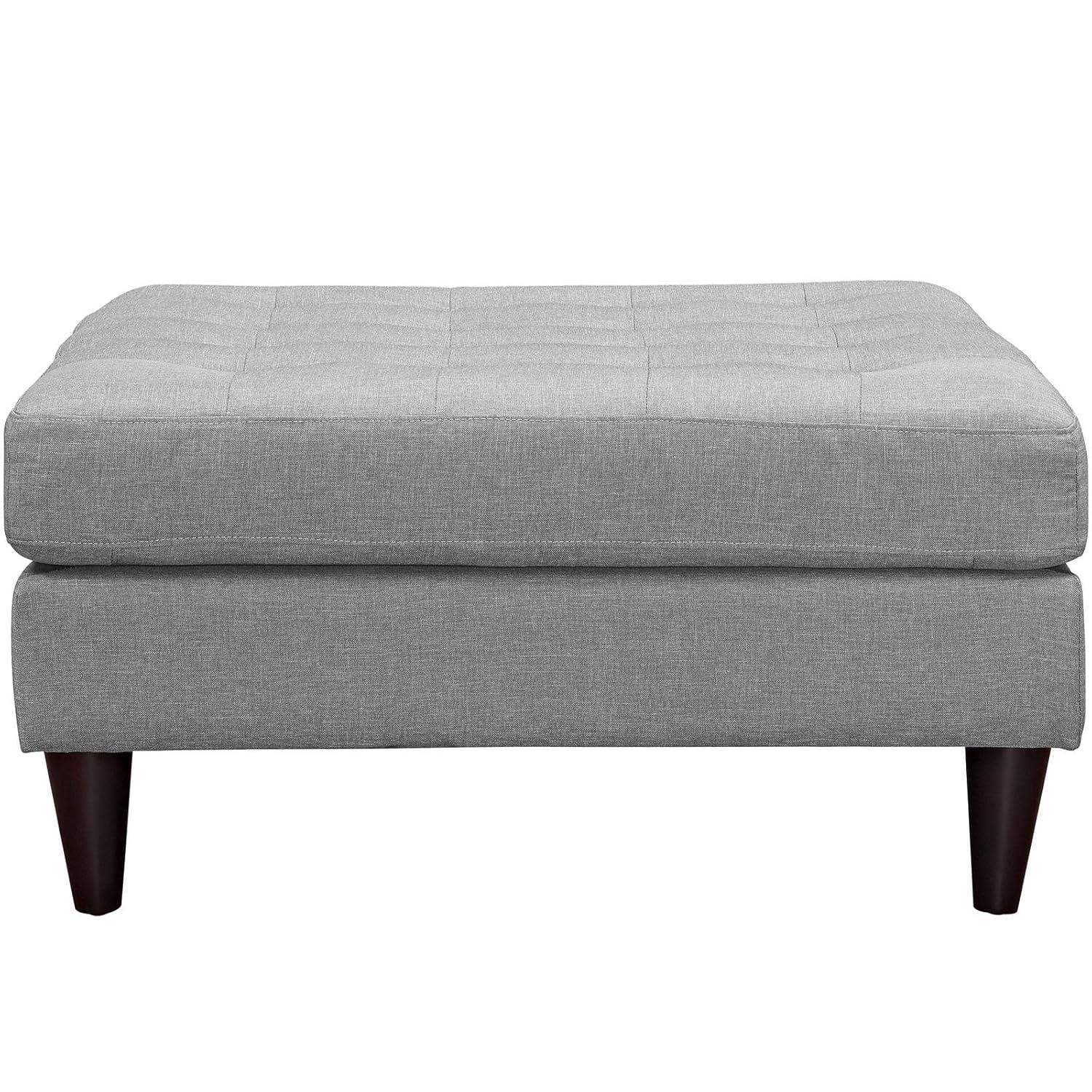 Modway Empress Upholstered Fabric Large Ottoman