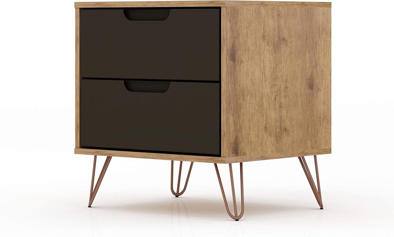 2.0 Rockefeller Nightstand - Manhattan Comfort