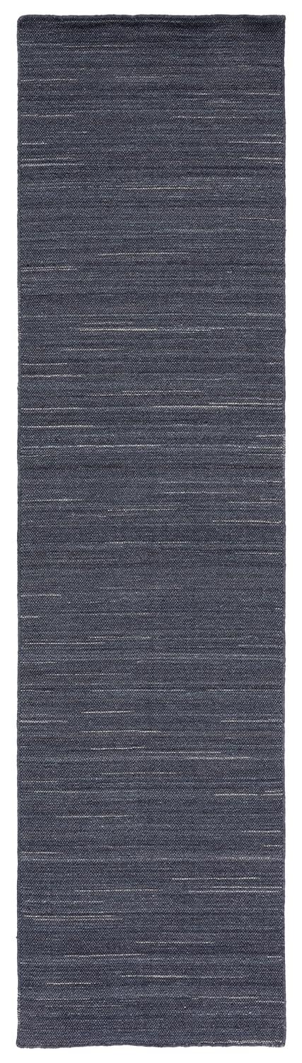 Kilim KLM125 Hand Woven Runner Rug - Dark Grey - 2'3"x9' - Safavieh
