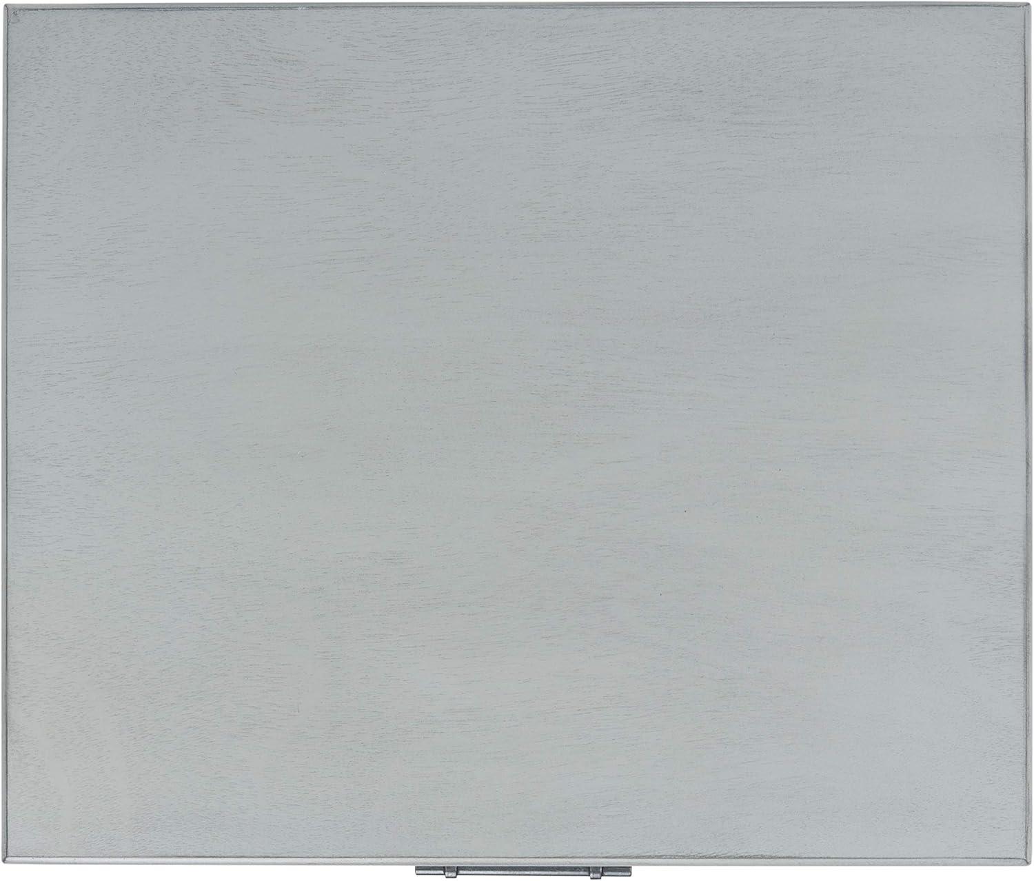 Ryder 1 Drawer Accent Table - Distressed Grey - Safavieh