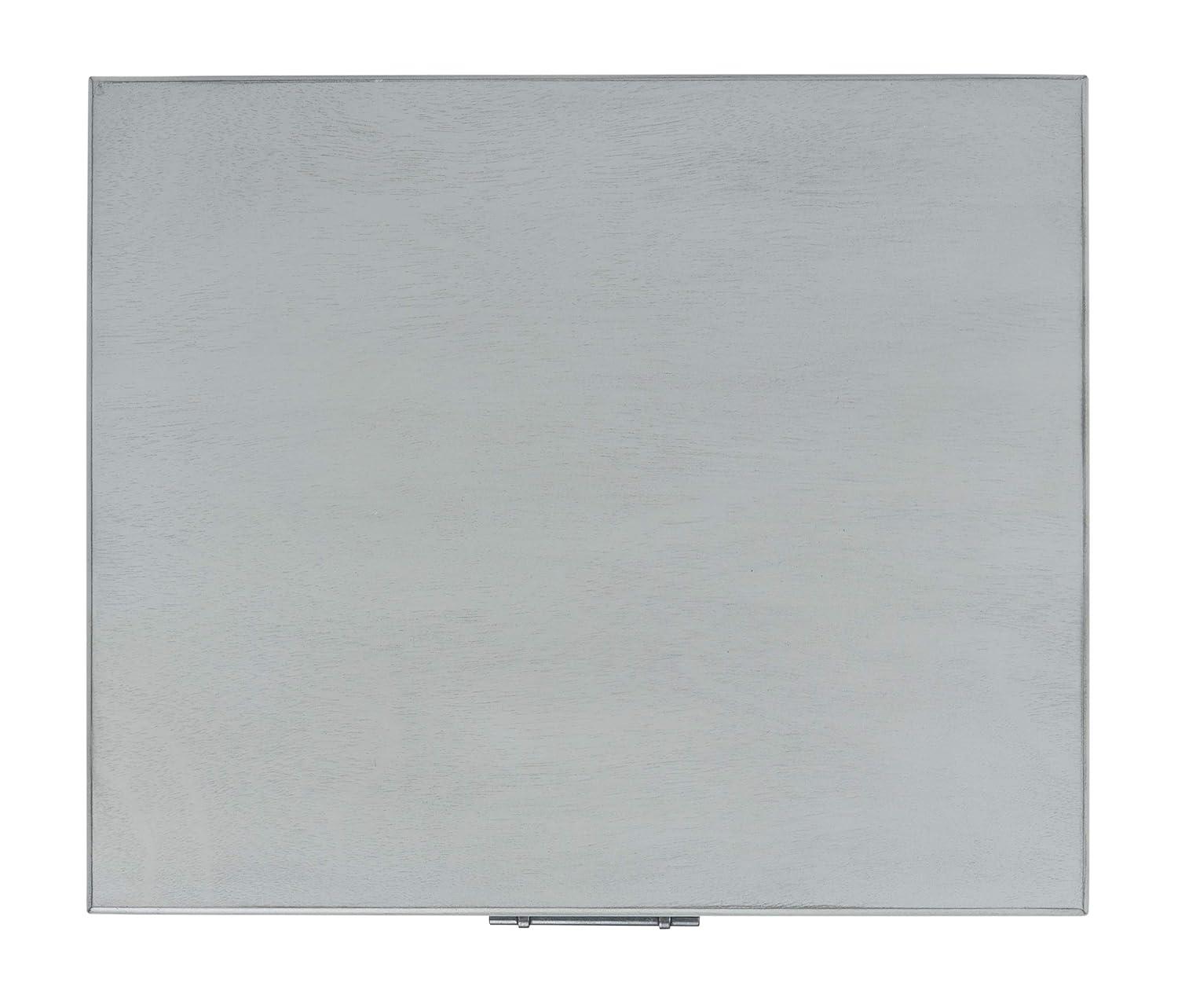 Ryder 1 Drawer Accent Table - Distressed Grey - Safavieh