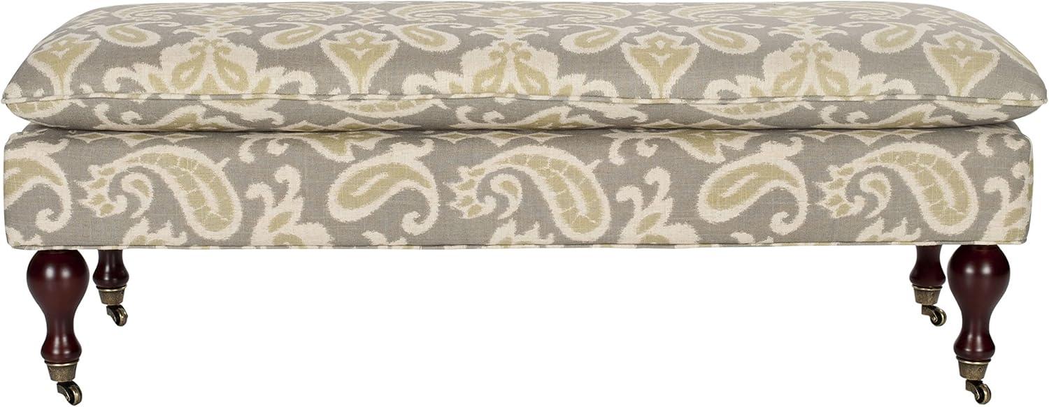 Safavieh Hampton Pillowtop Paisley Bench