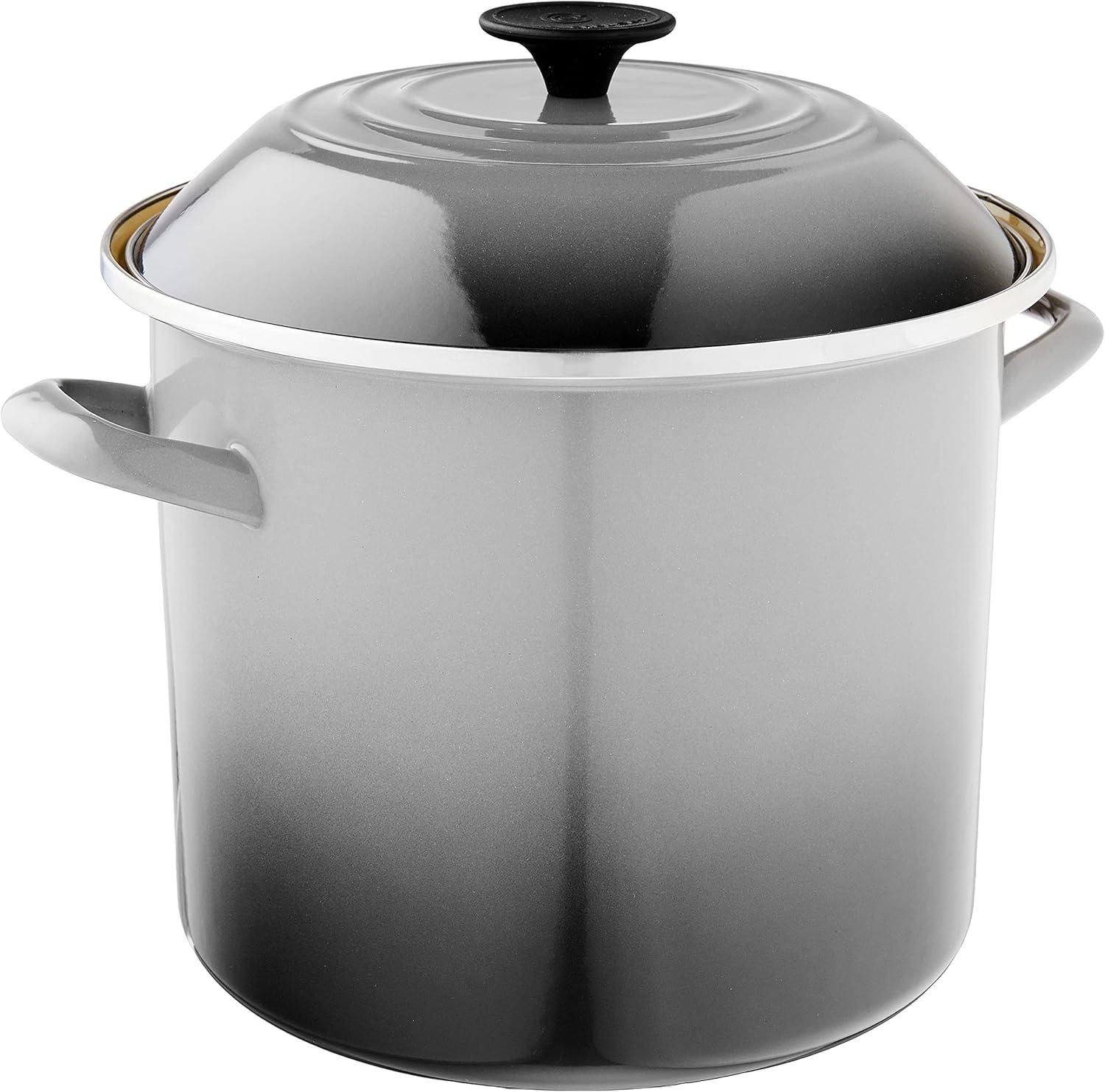 Le Creuset Enamel on Steel Stockpot with Lid