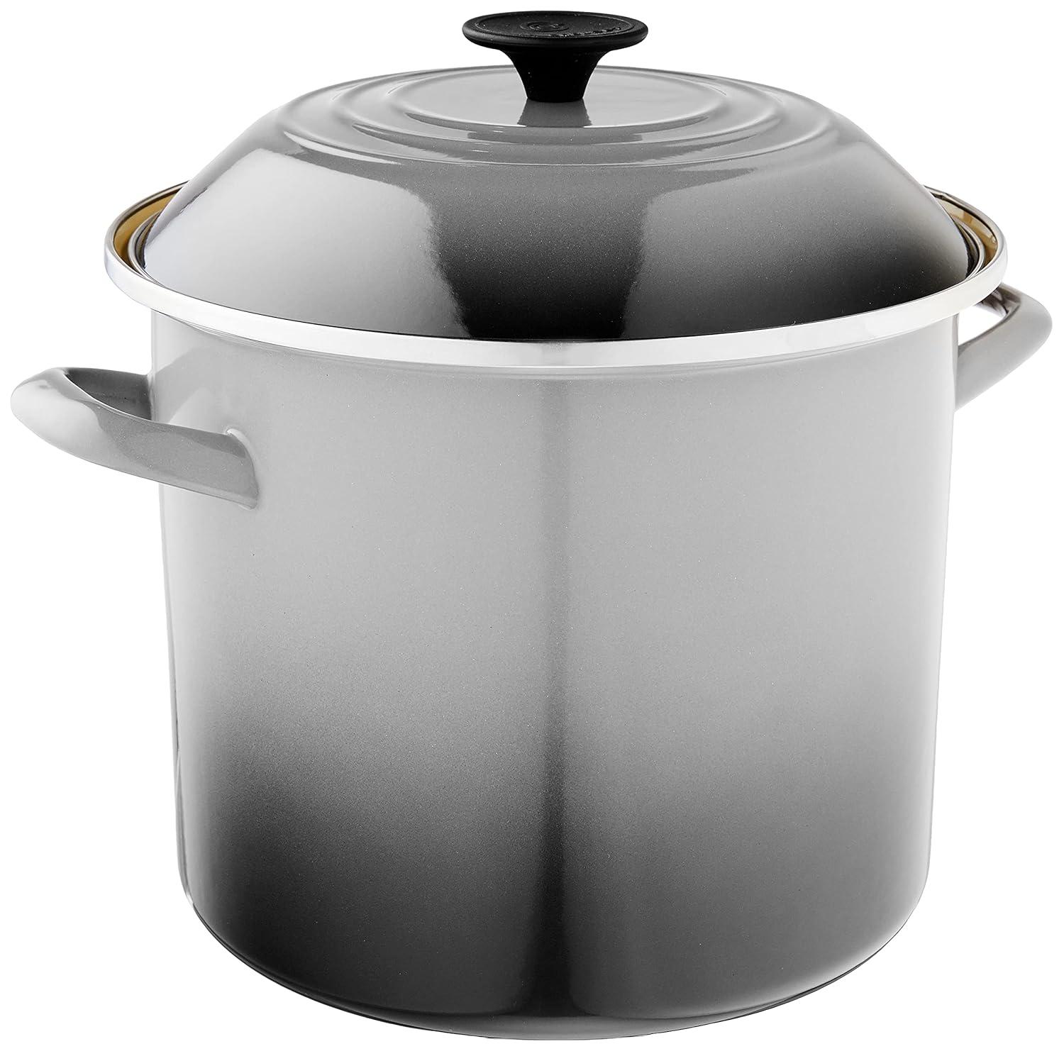Le Creuset Enamel on Steel Stockpot with Lid