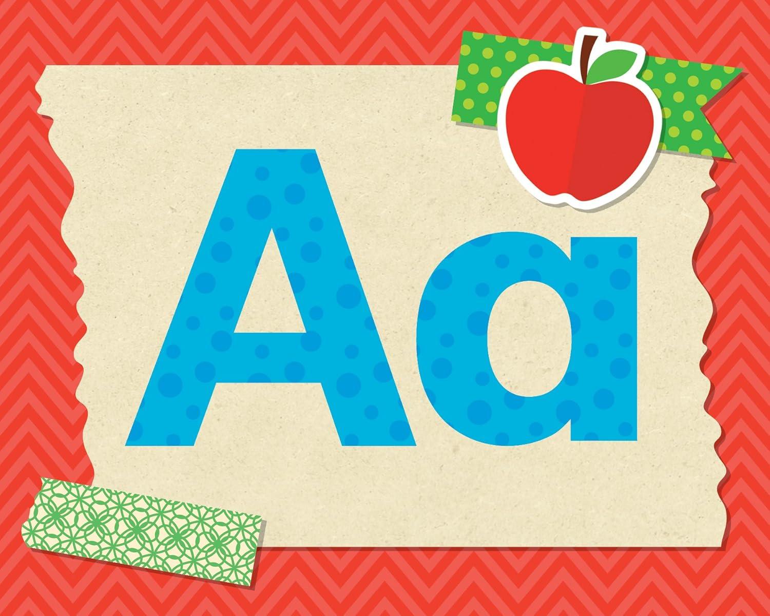 Colorful Paper Alphabet Bulletin Board Set