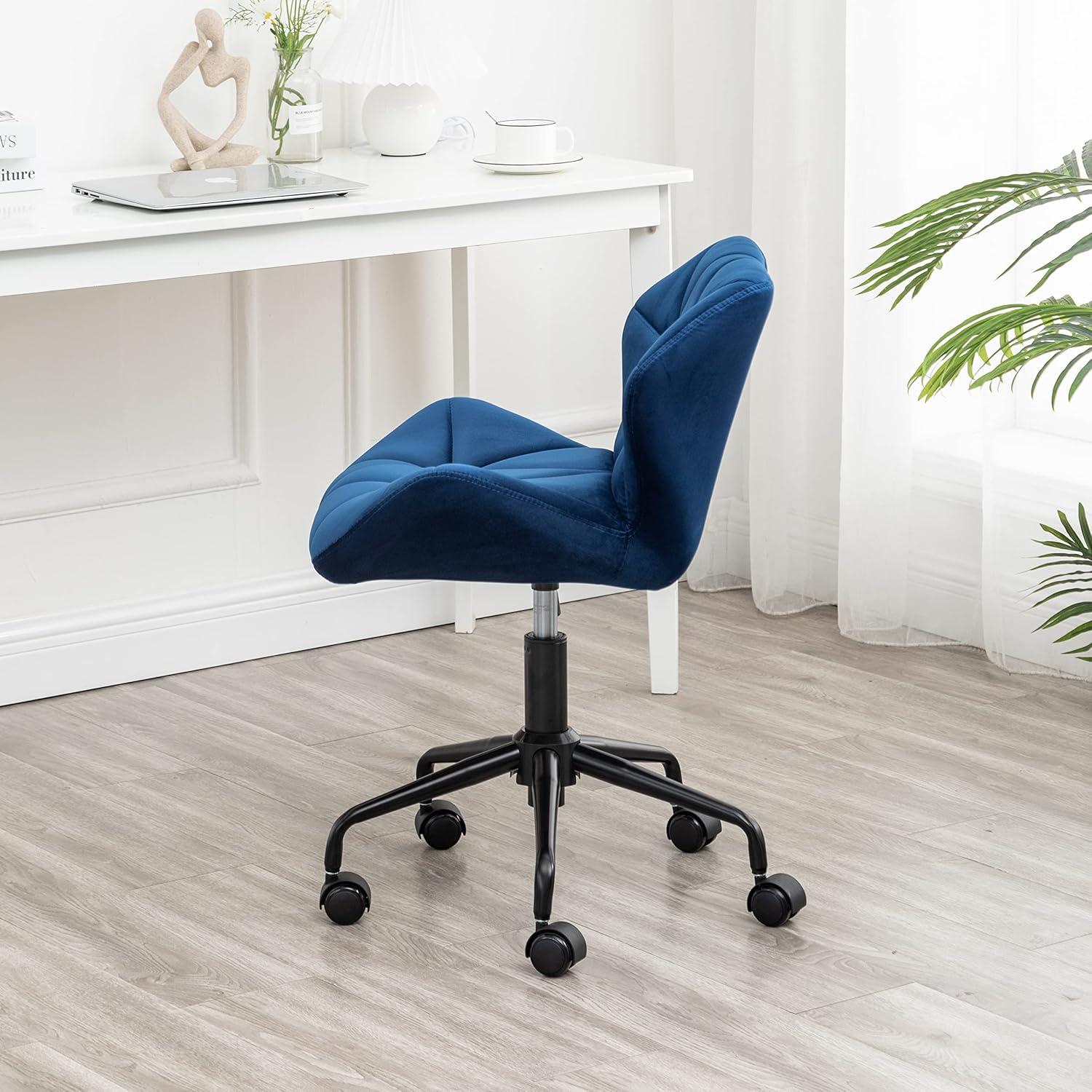 Velvet Office Chair