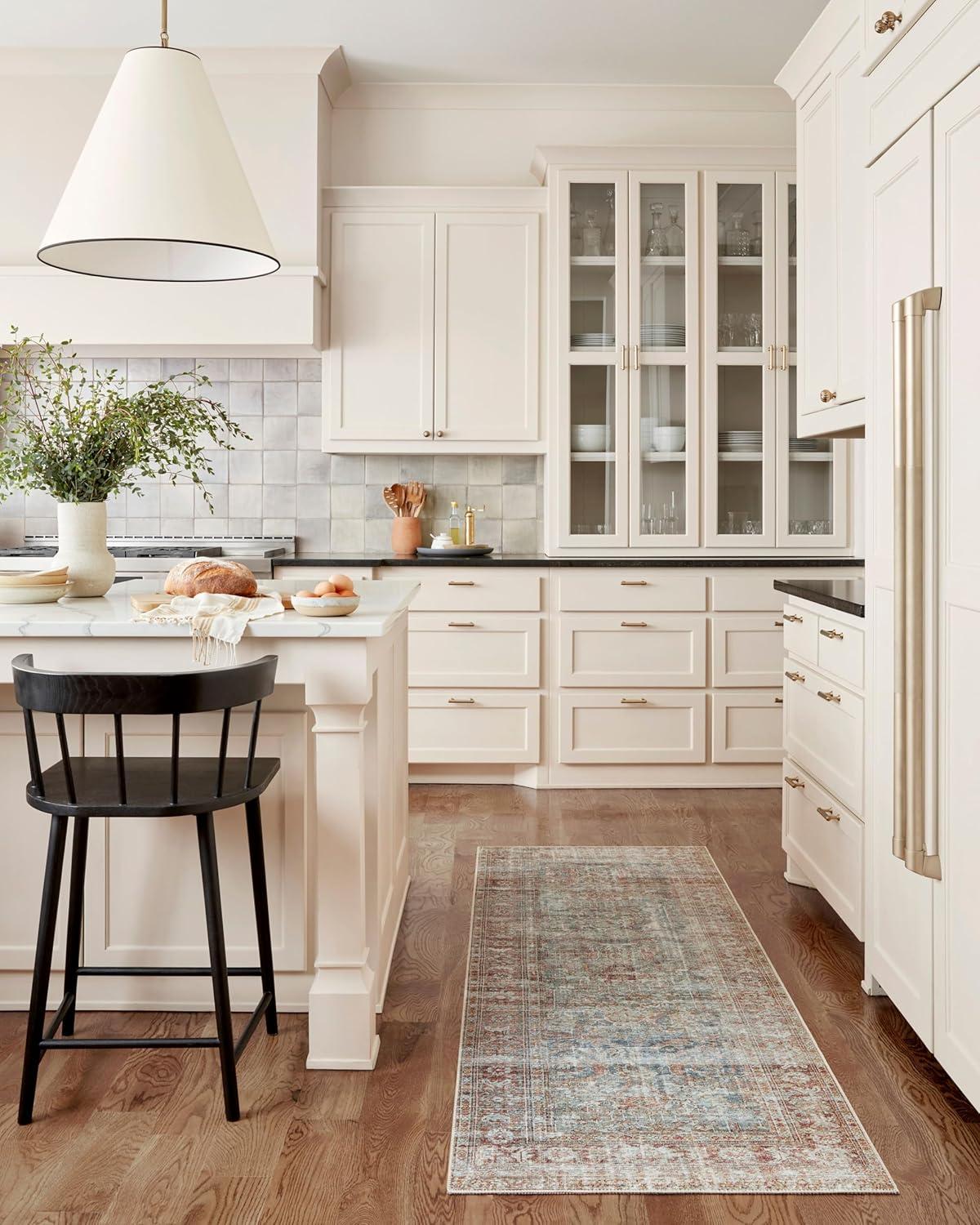 Chris Loves Julia x Loloi Chris Loves Julia x Loloi Jules Oriental Lagoon/Brick Area Rug