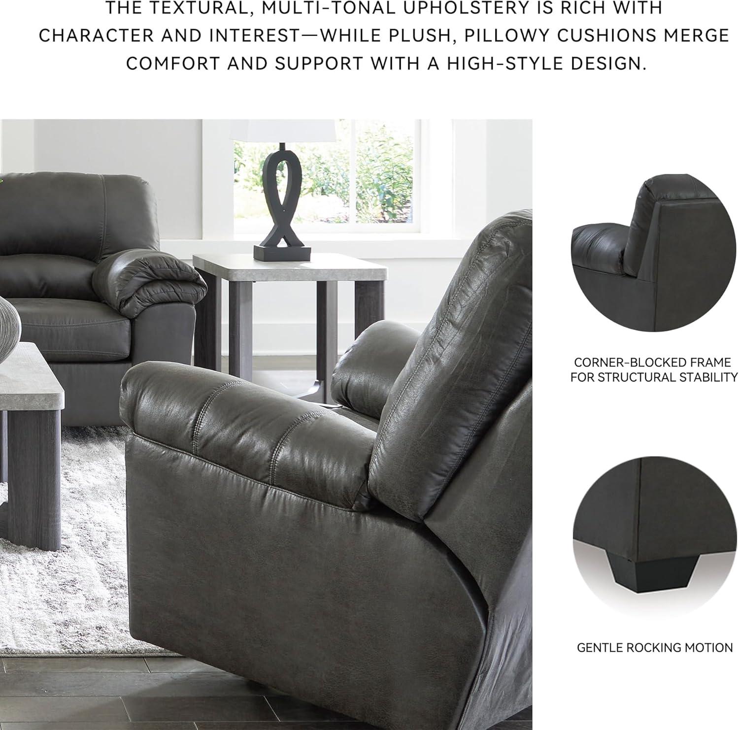 Antolin Faux Leather Recliner