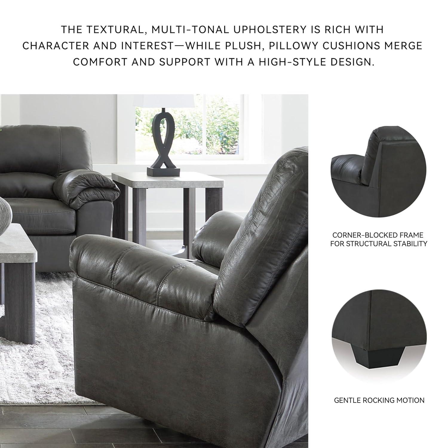Antolin Faux Leather Recliner