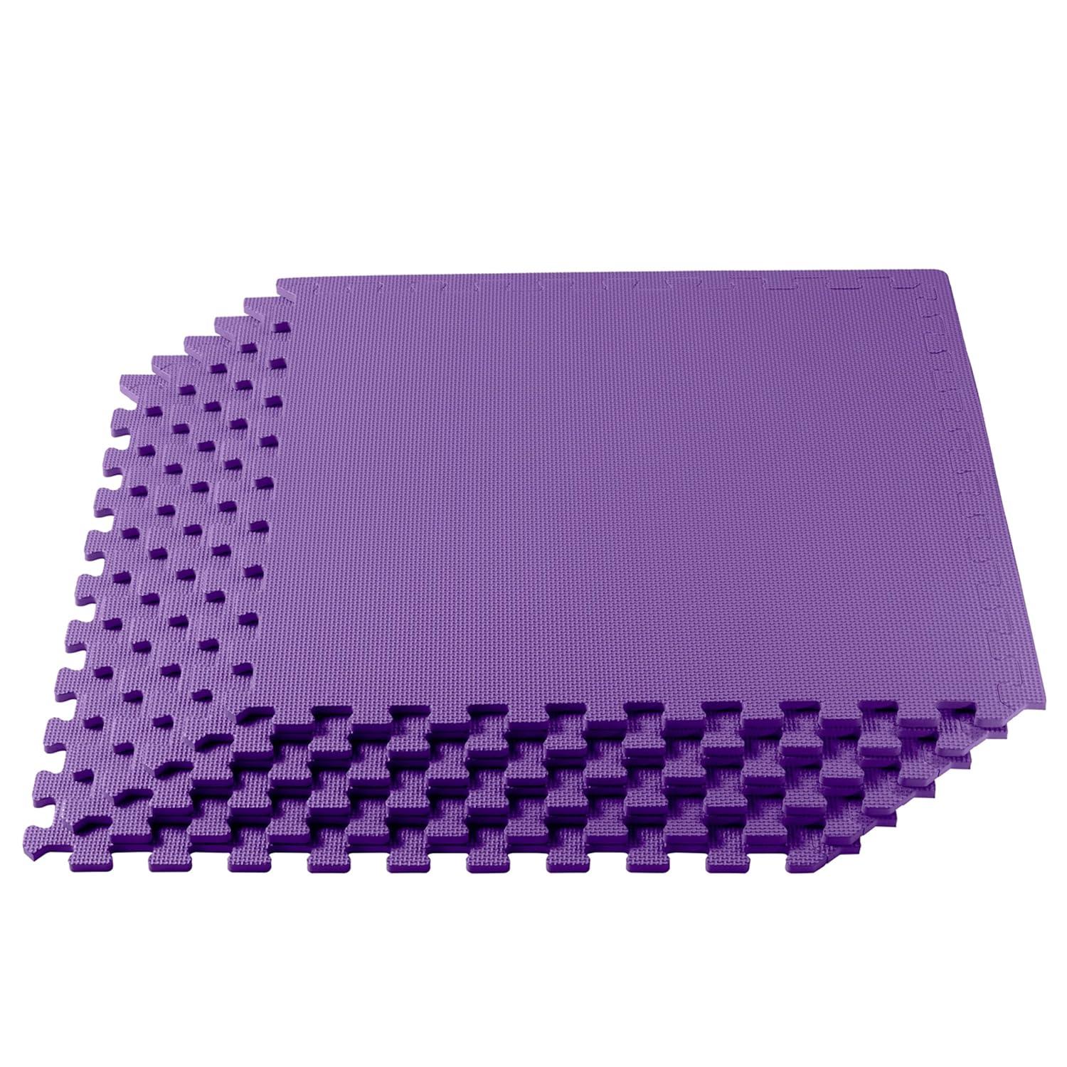 We Sell Mats 3/8" Thick Multipurpose Foam Floor Tile 24 Square Feet (6 Tiles)