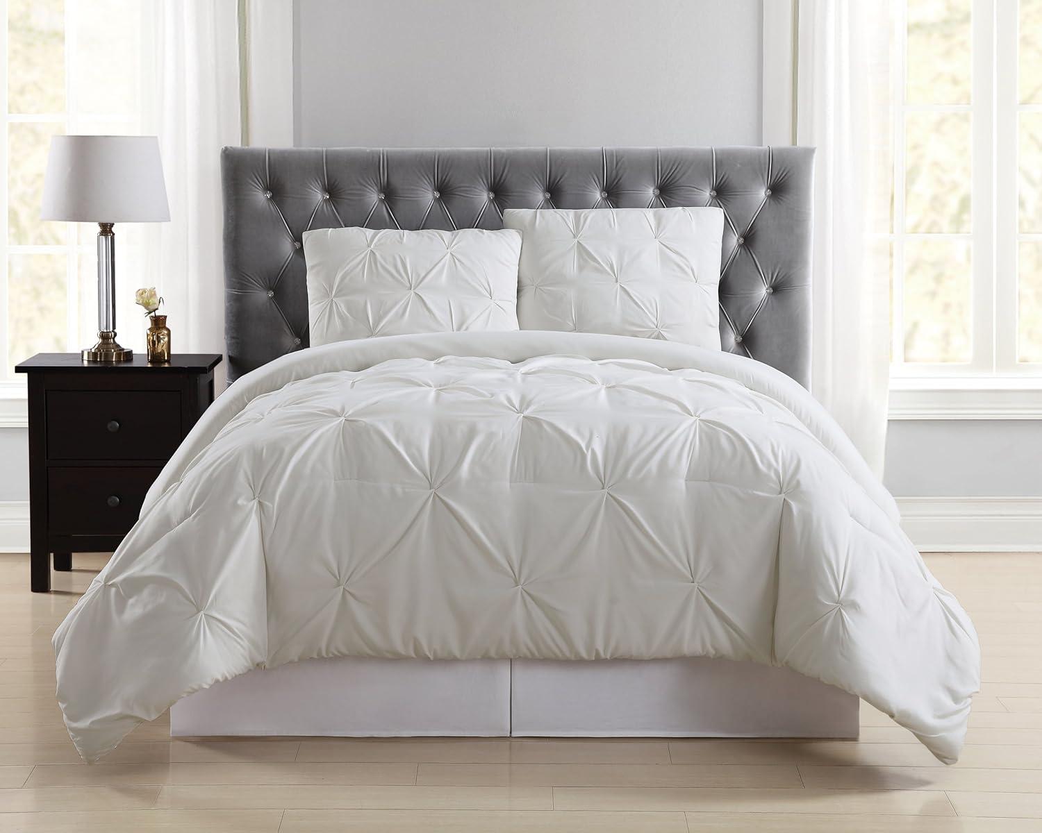 Truly Soft Everyday Pleated Comforter Set