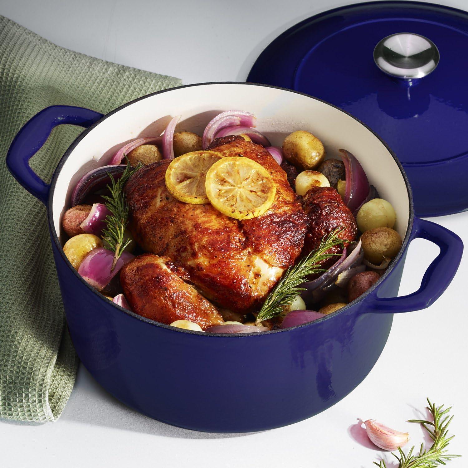 Tramontina Enameled Cast Iron Round Gourmet Dutch Oven