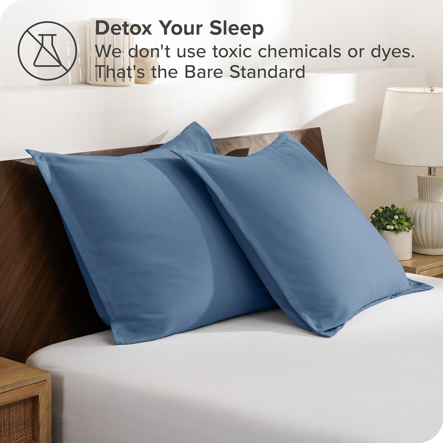 Bare Home Pillow Sham (Set of 2)