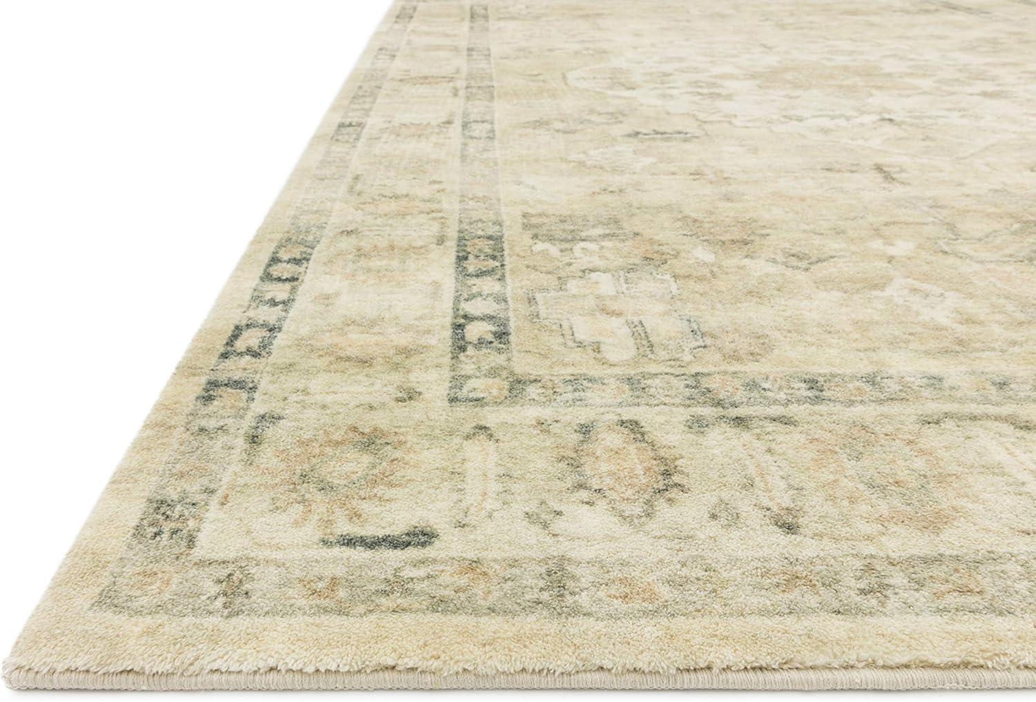 Loloi II Rosette Oriental Sand / Ivory Area Rug