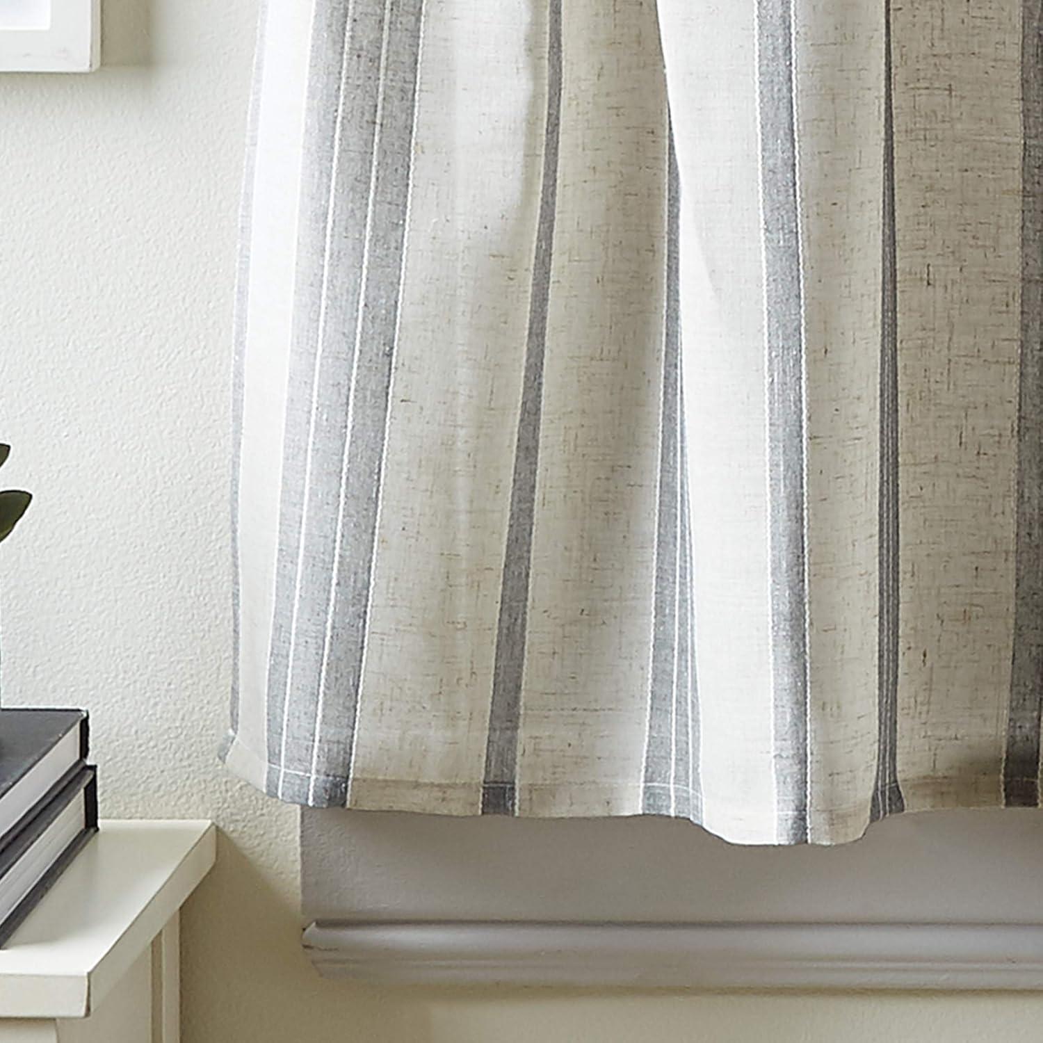 McKenzie Valance and Tier Pair Curtain Collection 24 in. Tier