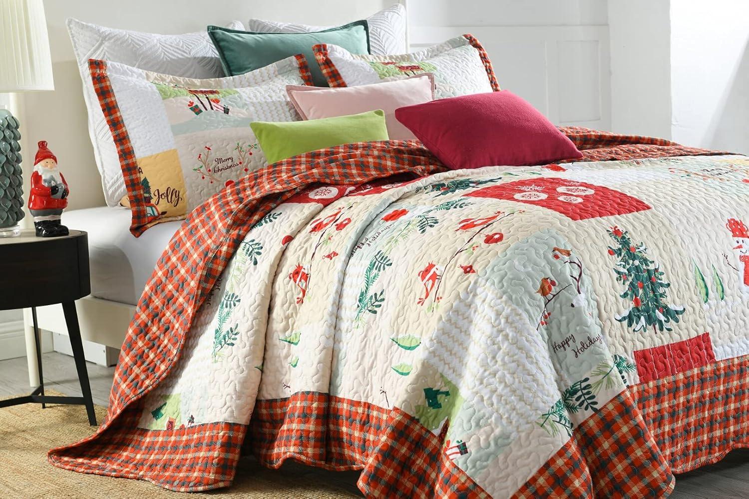 Plaid Quilt Set