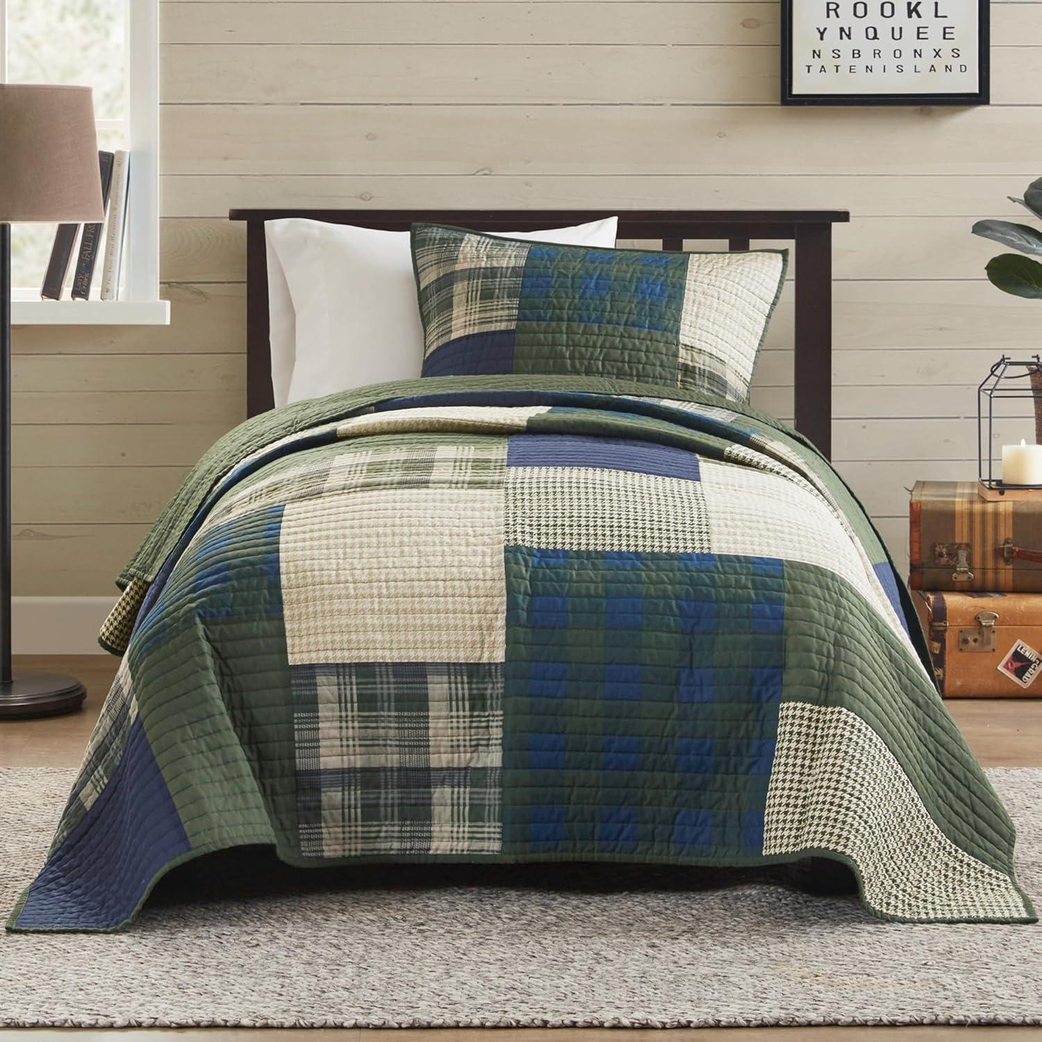 Woolrich Woolrich Mill Creek Oversized Cotton Quilt Set
