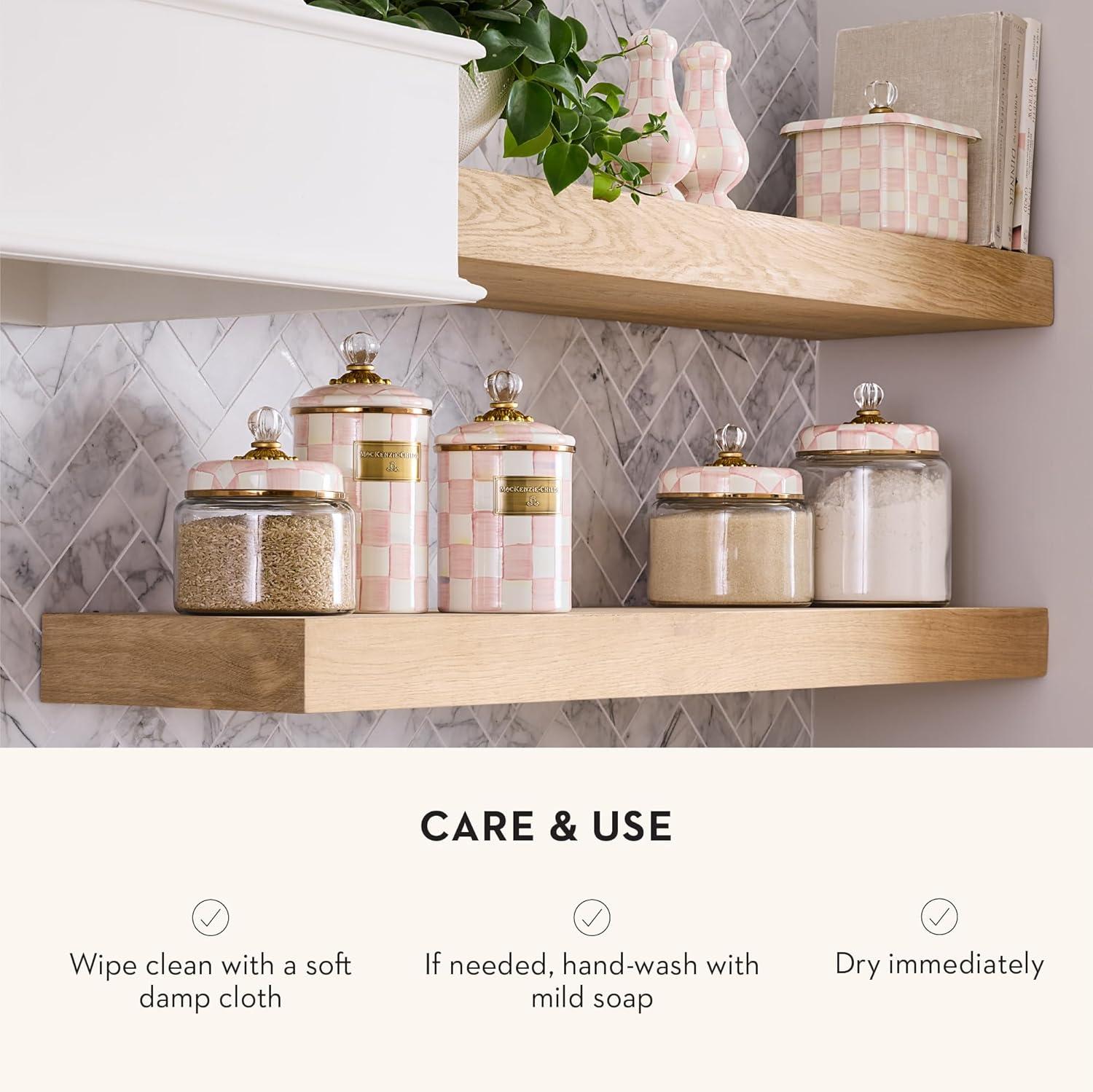 Courtly Check® Kitchen Canister